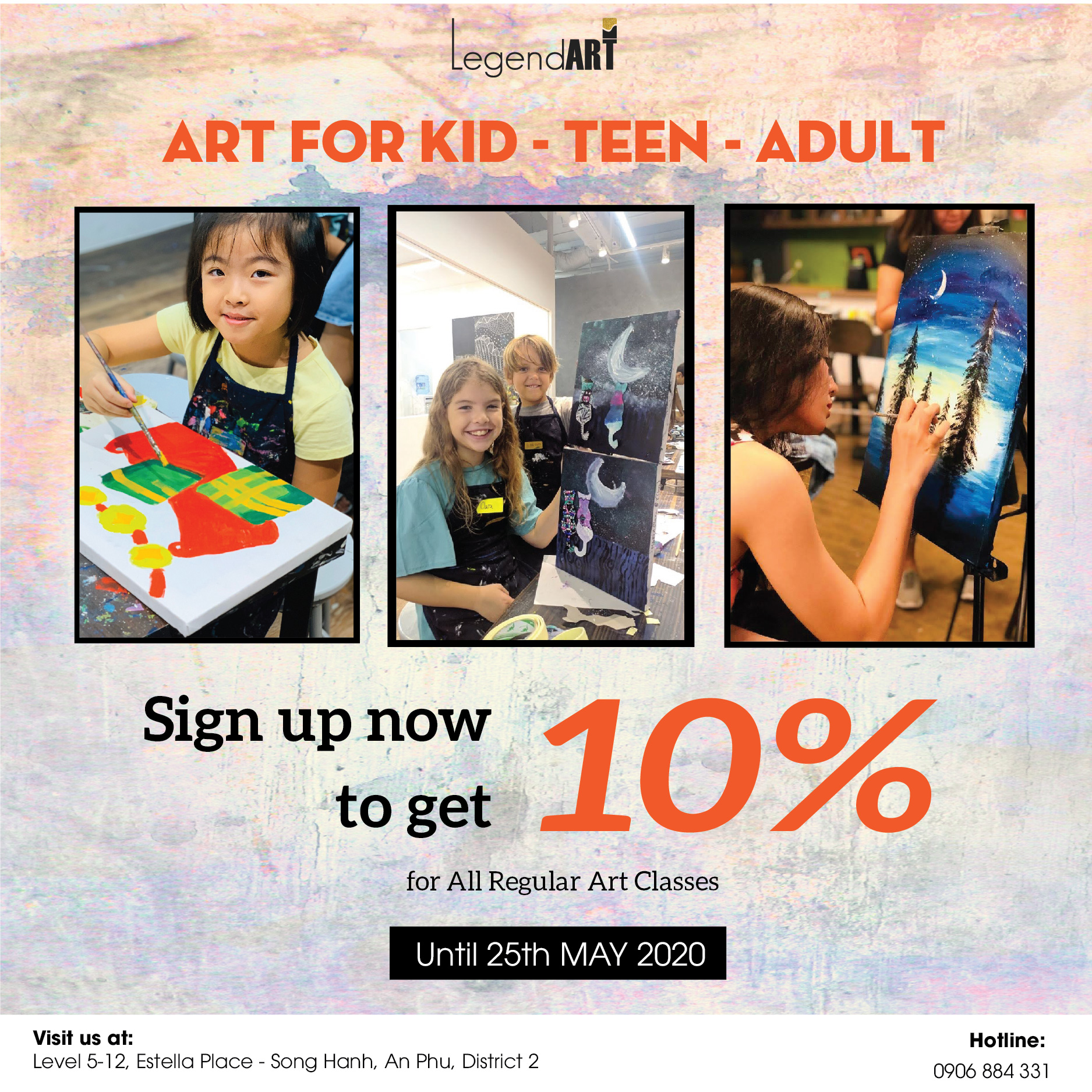 LEGEND ART - NOW RE-OPEN WITH SPECIAL PROMO IN MAY
