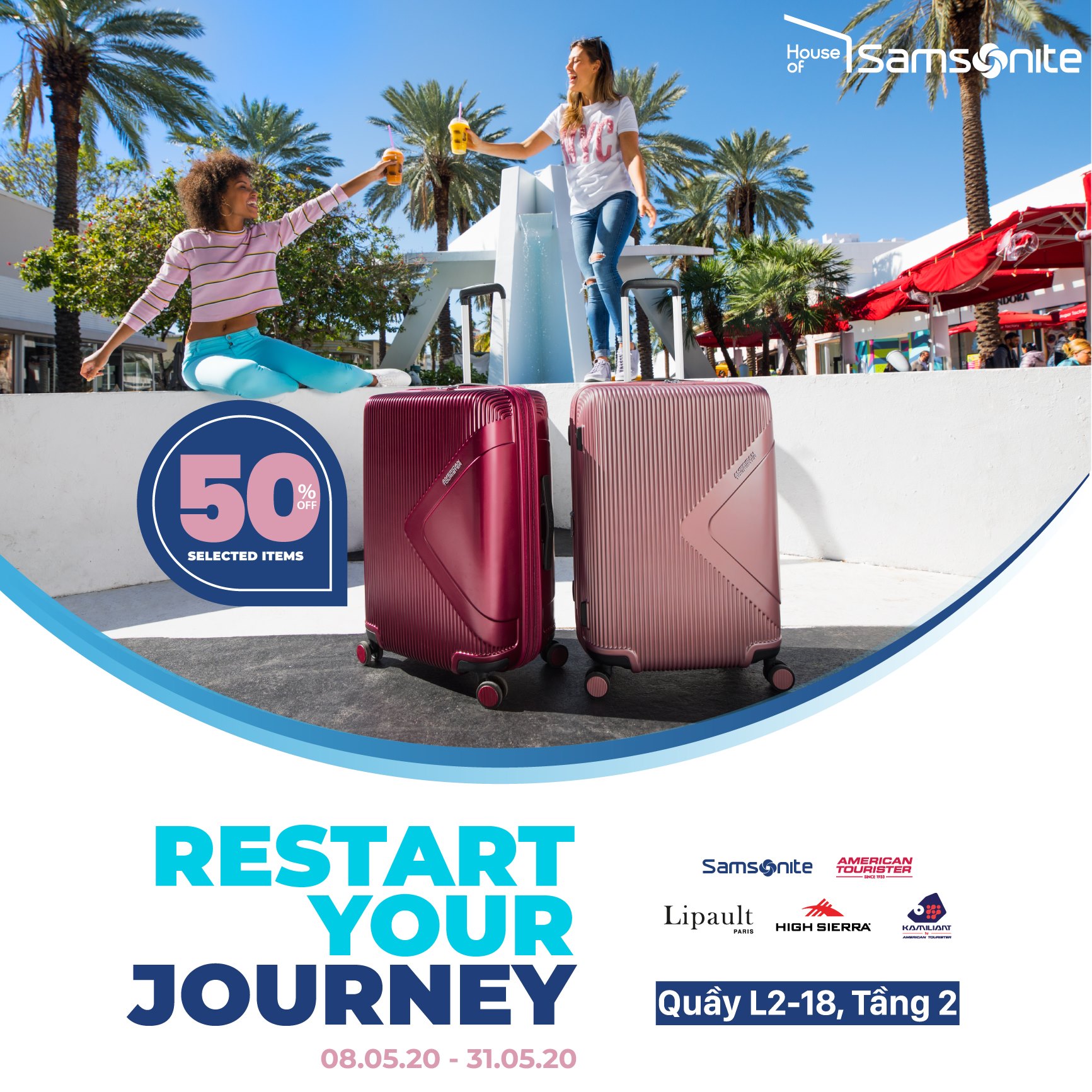 SAMSONITE - RESTART YOUR JOURNEY