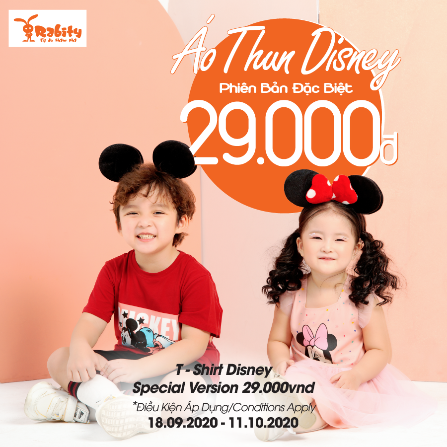 DISNEY T-SHIRT ONLY 29K AT RABITY