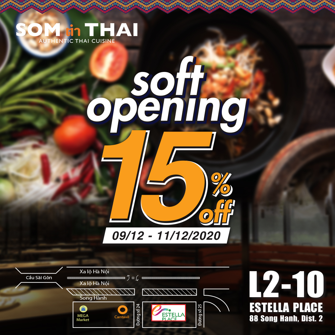 WELCOME SOM THAI OPENING