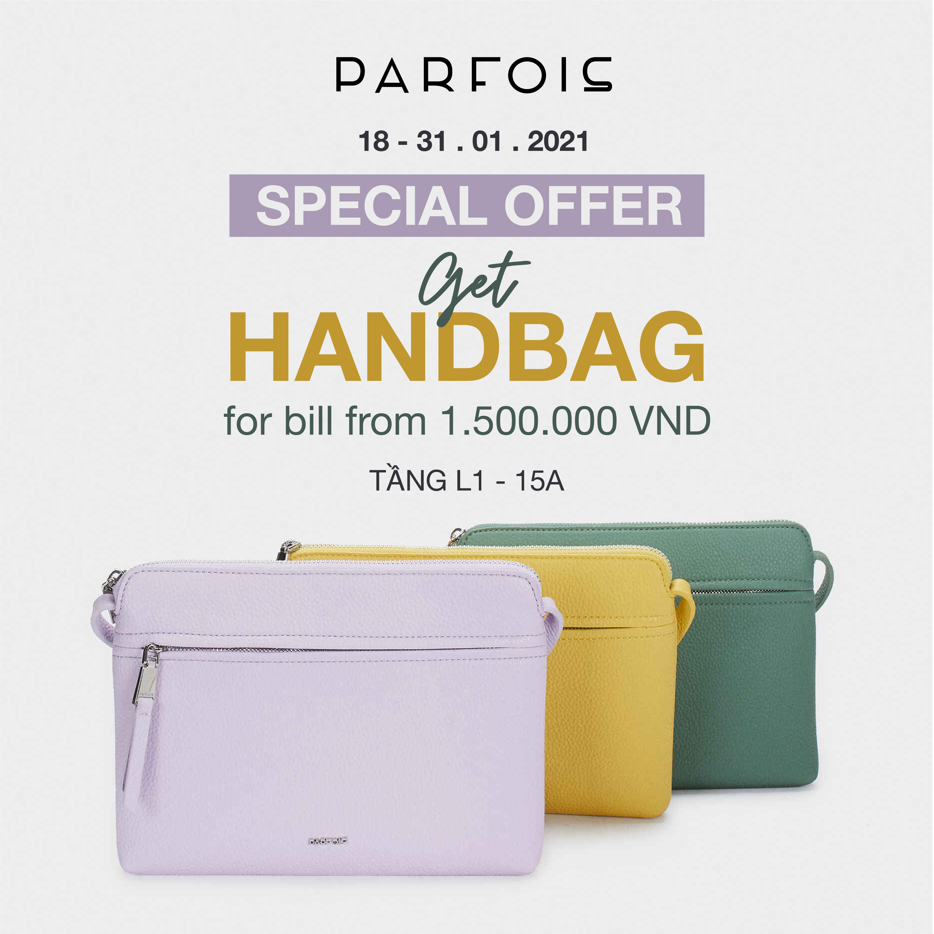 SPECIAL OFFER FROM PARFOIS