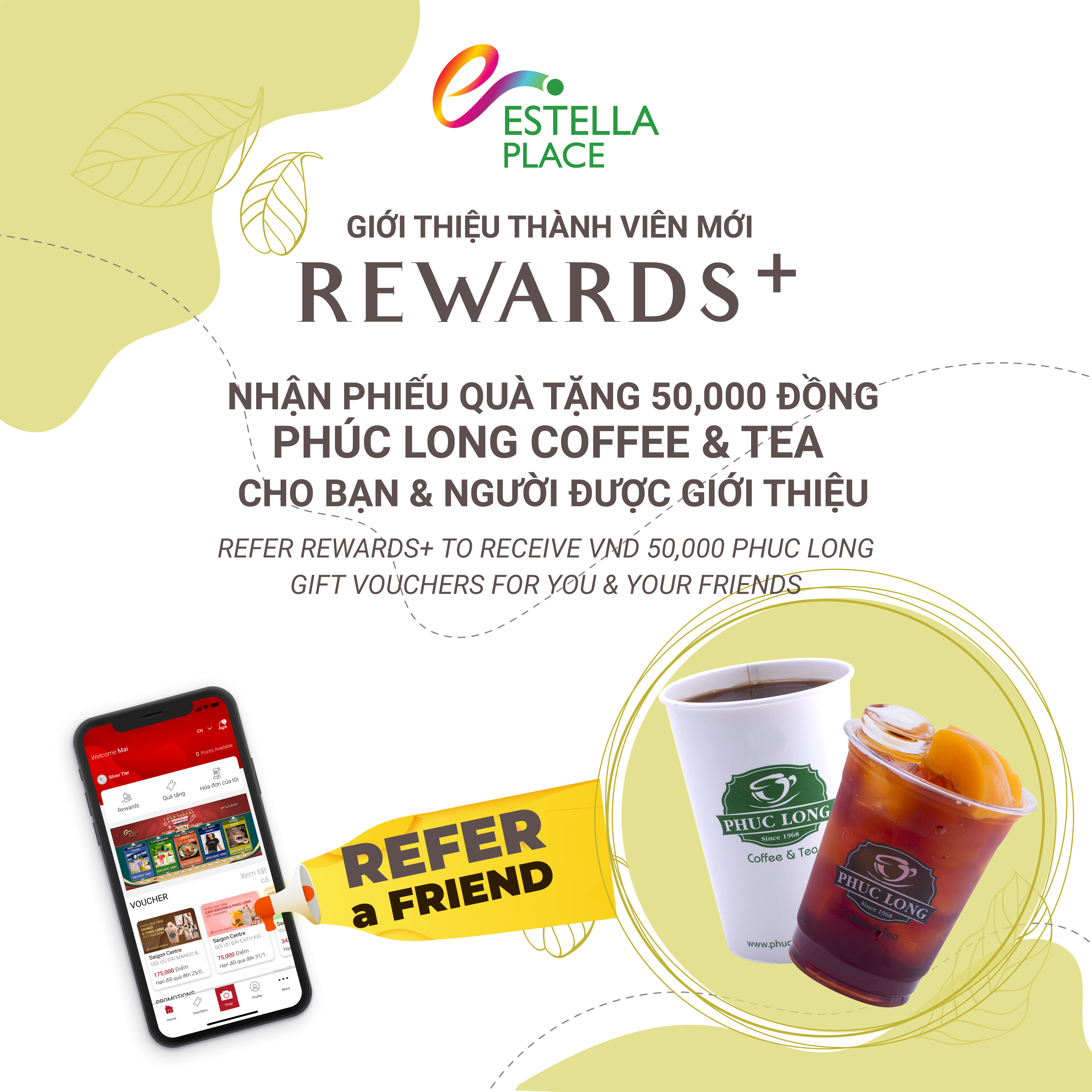 NEW YEAR REFER NEW REWARDS+ MEMBERS AND RECEIVE GIFT VOUCHER