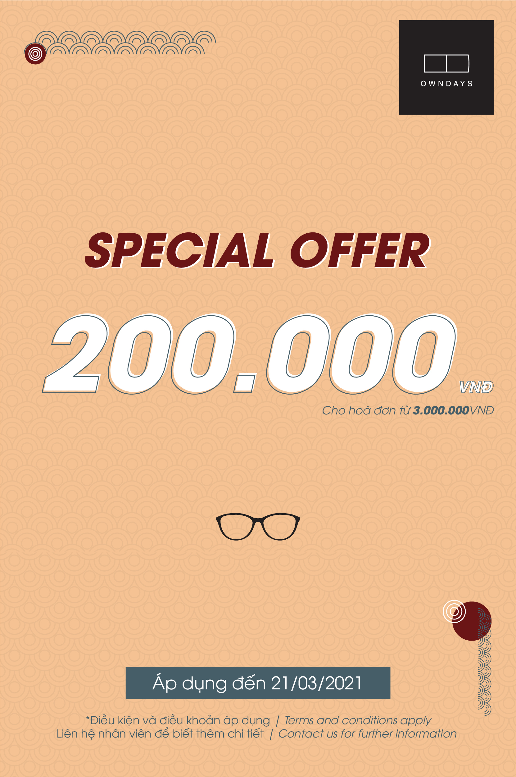OWNDAYS SPECIAL OFFER