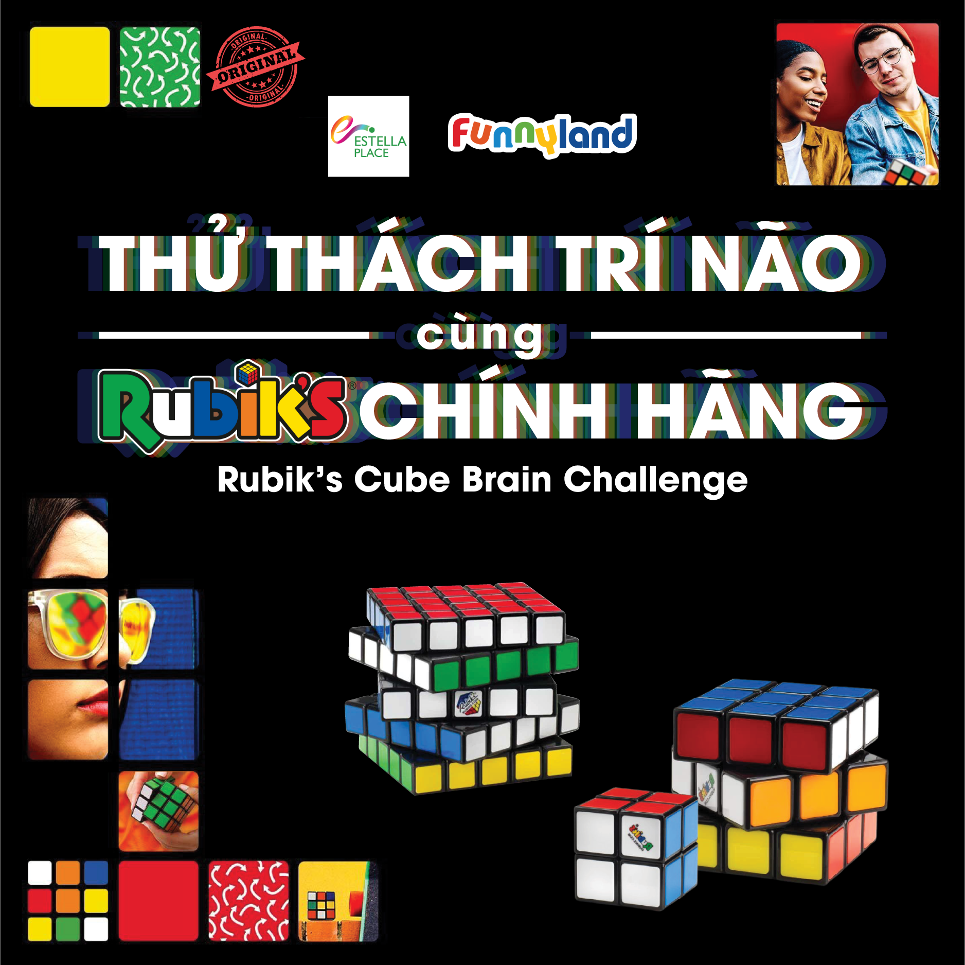 RUBIK'S CUBE BRAIN CHALLENGE