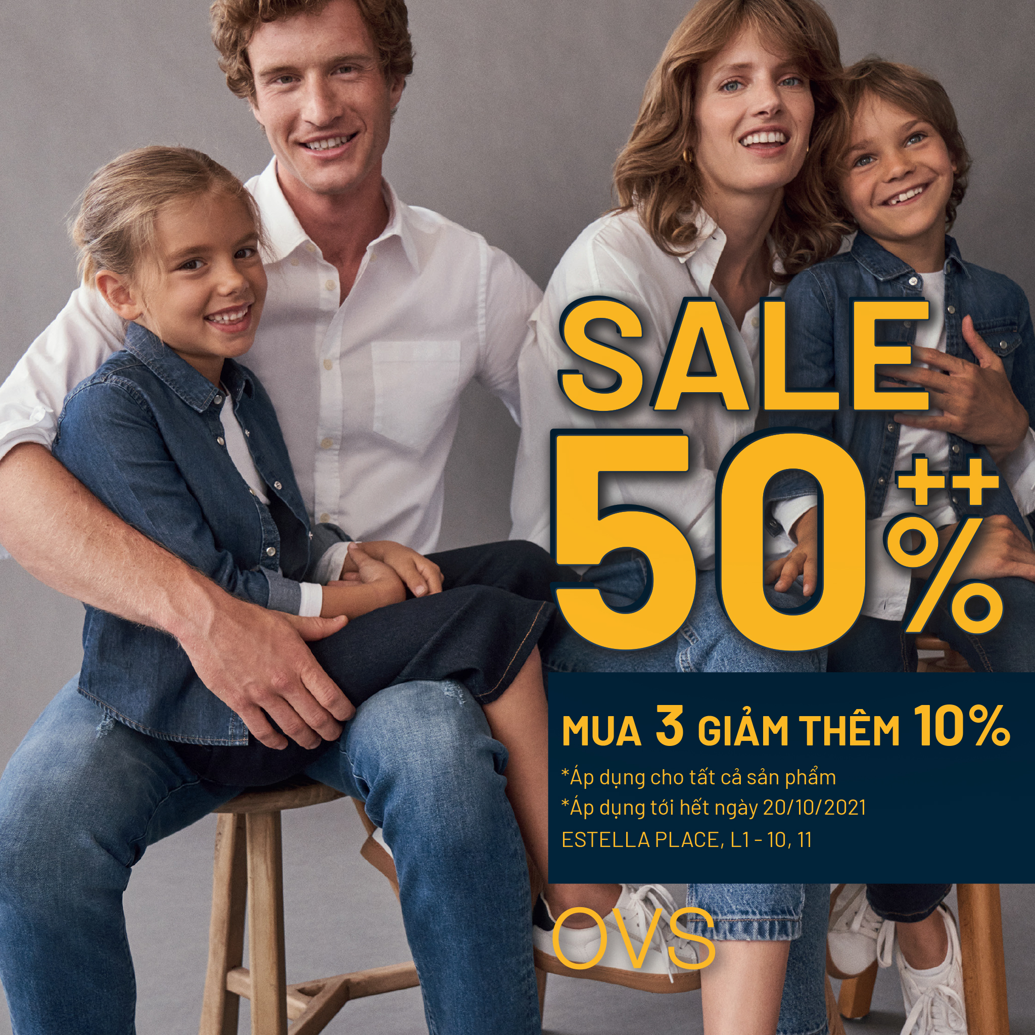 OVS | WELCOME BACK - EXTRA 10% OFF WHEN BUYING FROM 3 ITEMS