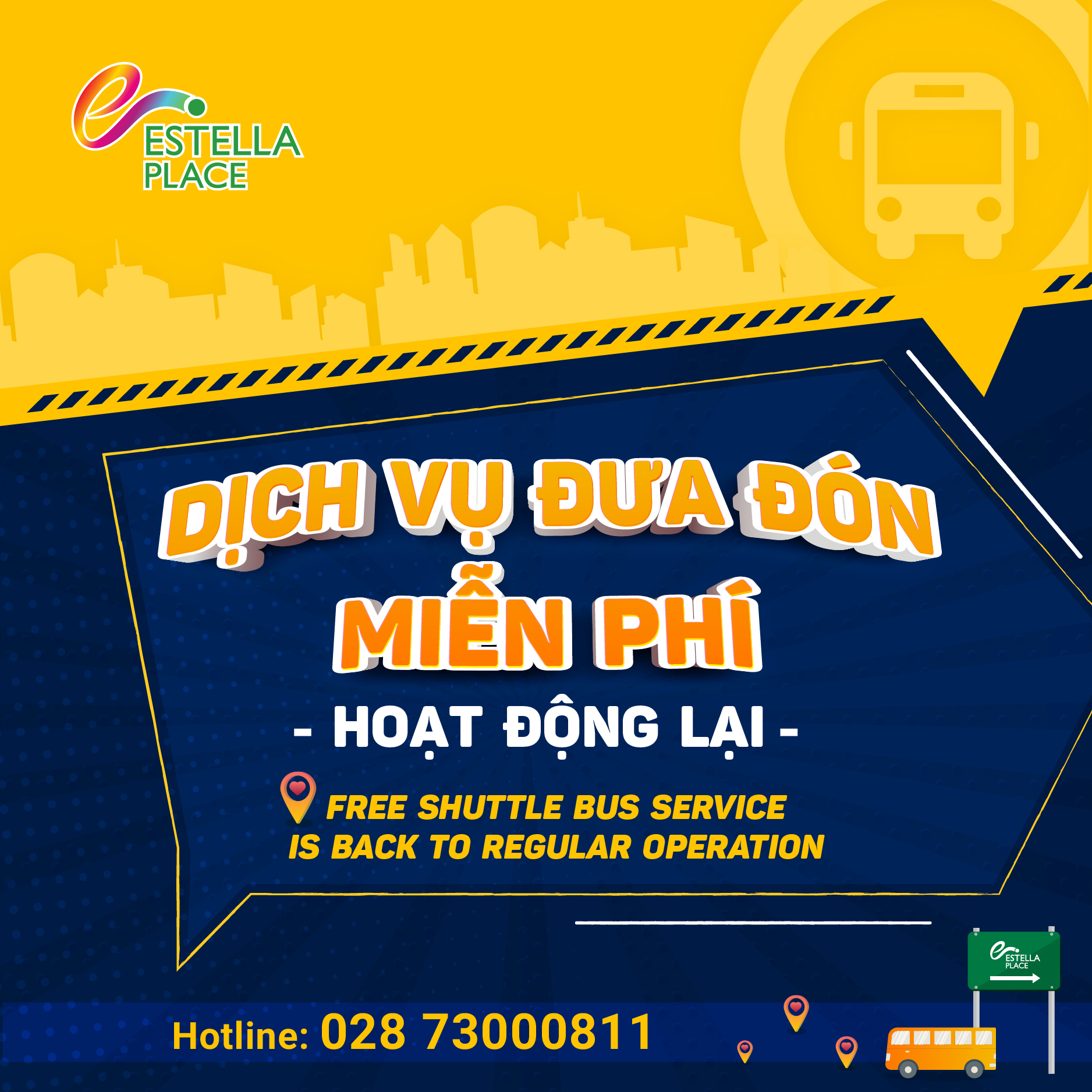 💯 FREE SHUTTLE BUS IS BACK TO REGULAR OPERATION 🚌