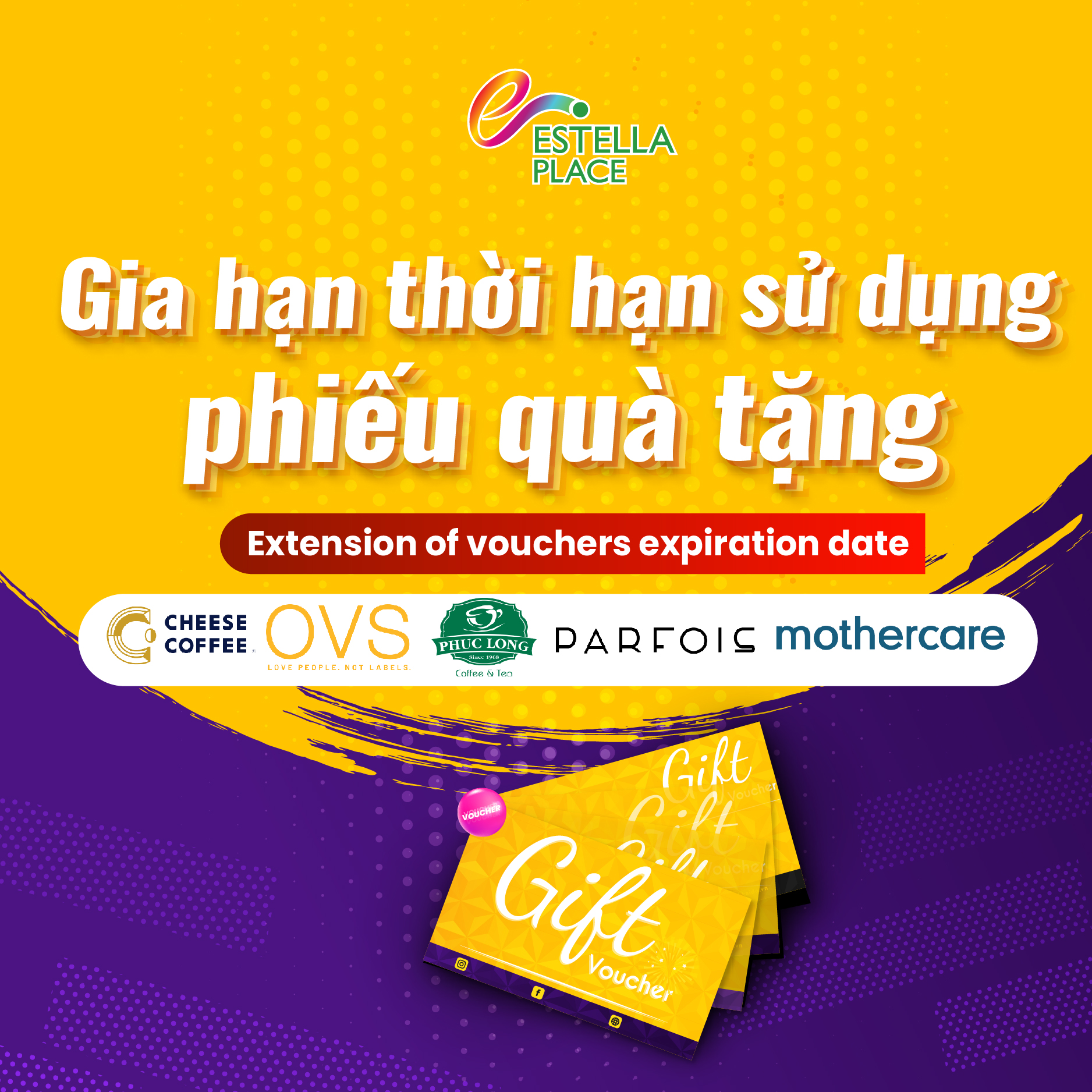 ANNOUNCEMENT OF VOUCHERS EXPIRATION DATE EXTENSION