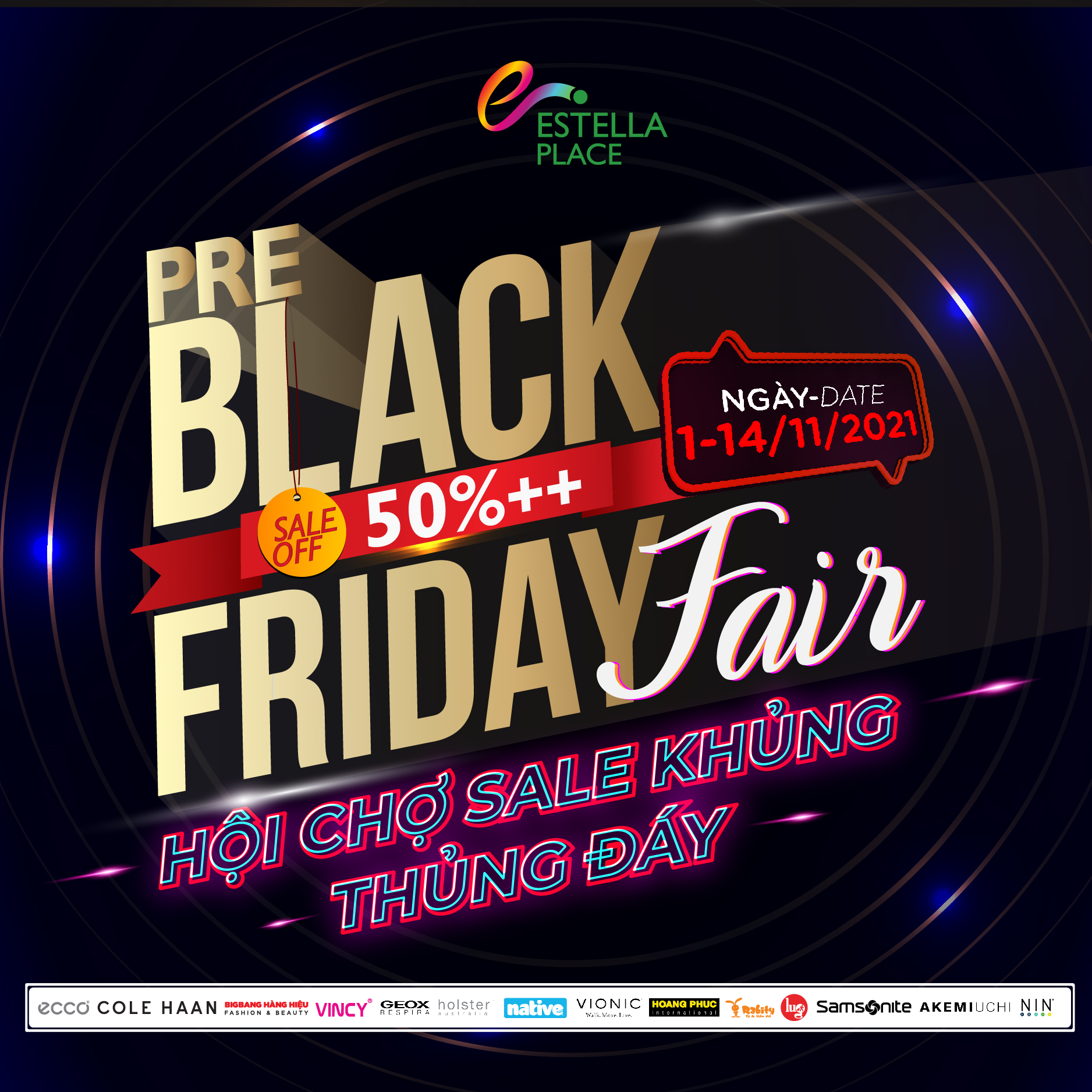 ESTELLA PLACE PRE-BLACK FRIDAY FAIR