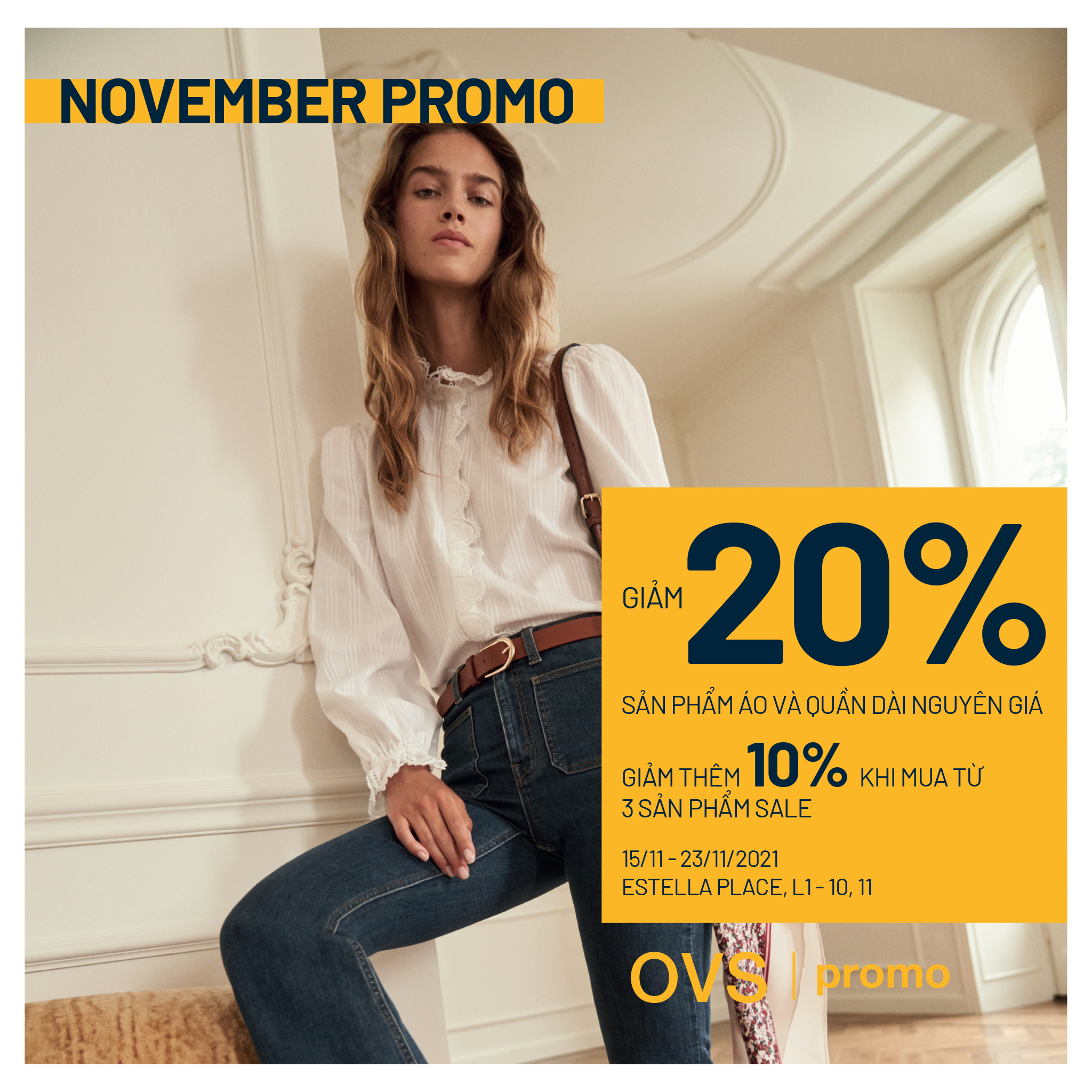 🔥 NOVEMBER PROMO - 20% OFF PRODUCTS OF T-shirts and pants