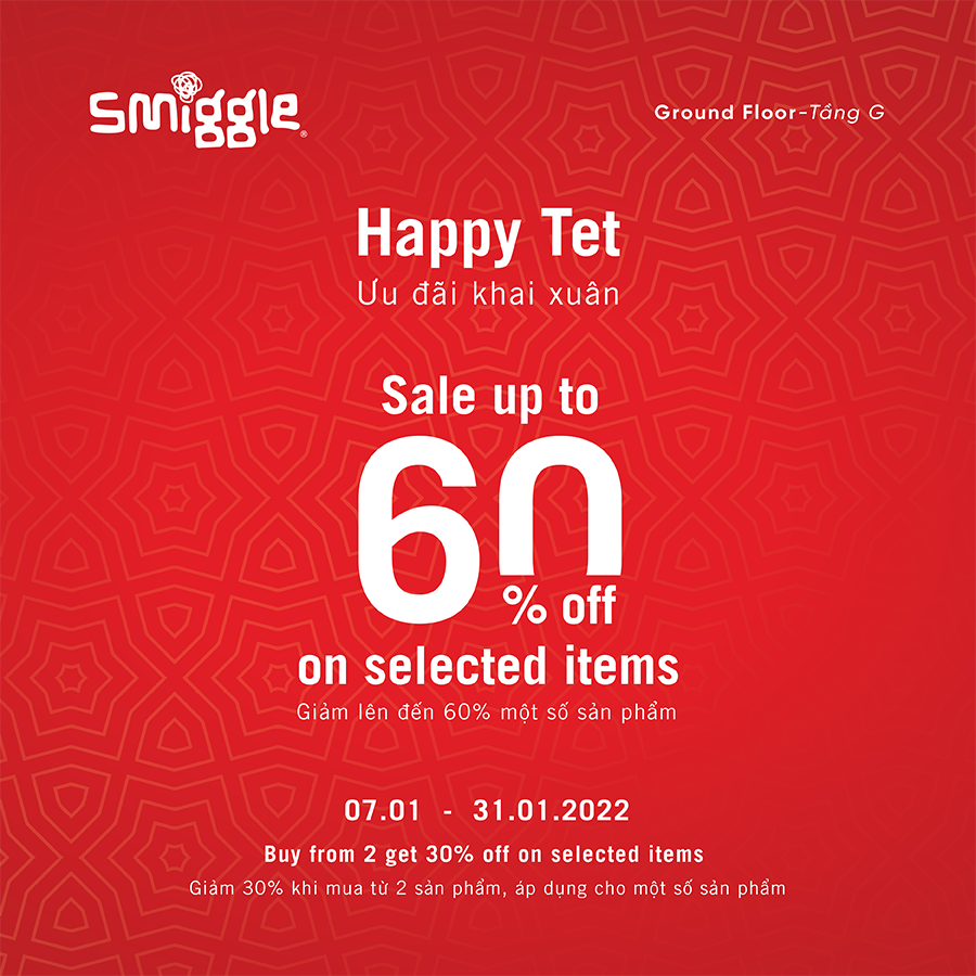 SMIGGLE HAPPY TET