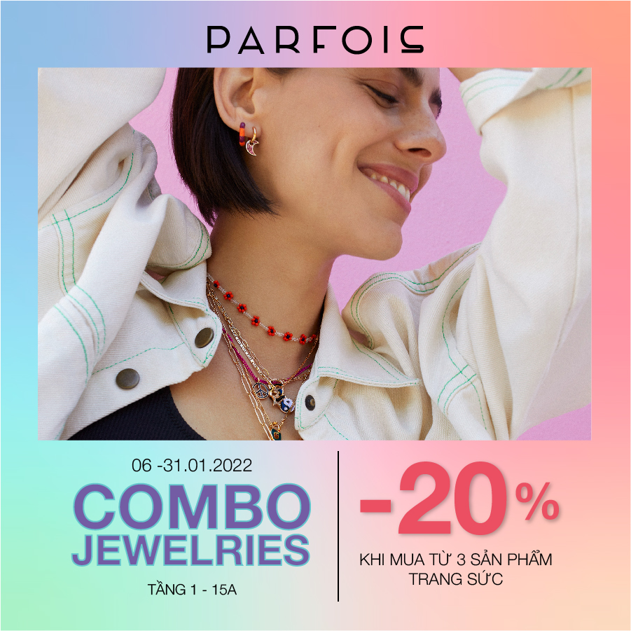 PARFOIS COMBO JEWELRIES 20% OFF