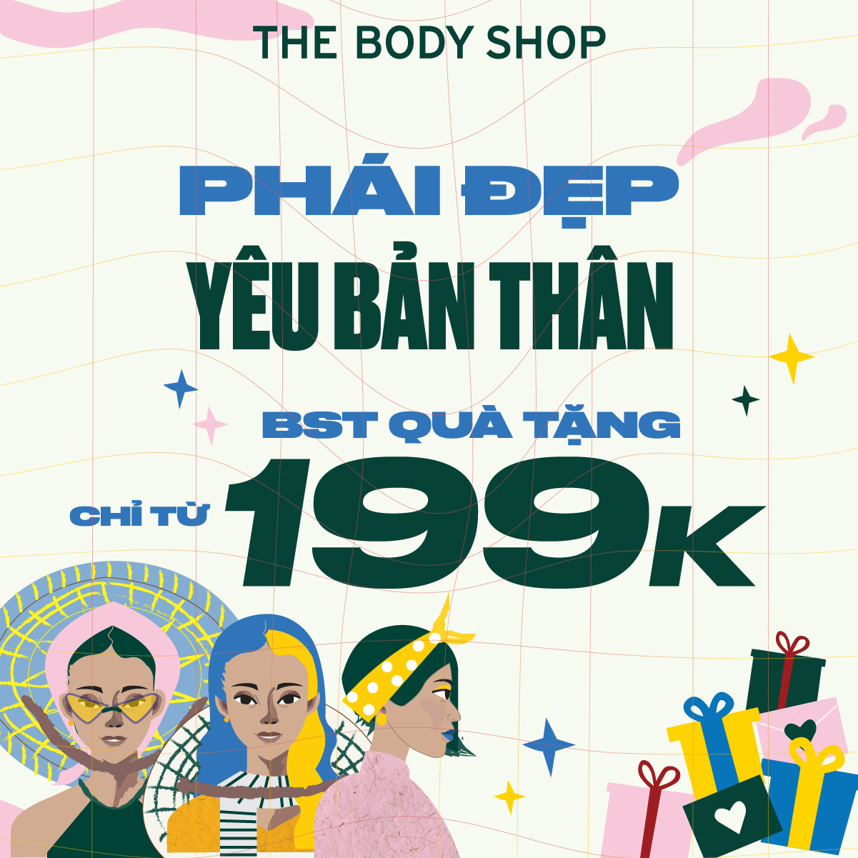 CARING GIFT TO YOUR BELOVED WOMAN – GIFTS FROM 199K AT THE BODY SHOP.