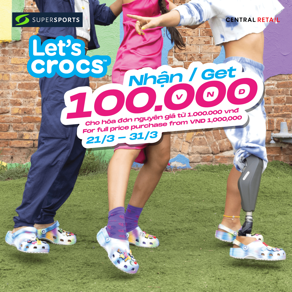 LET'S CROCS - BIG OFFER HERE ✨