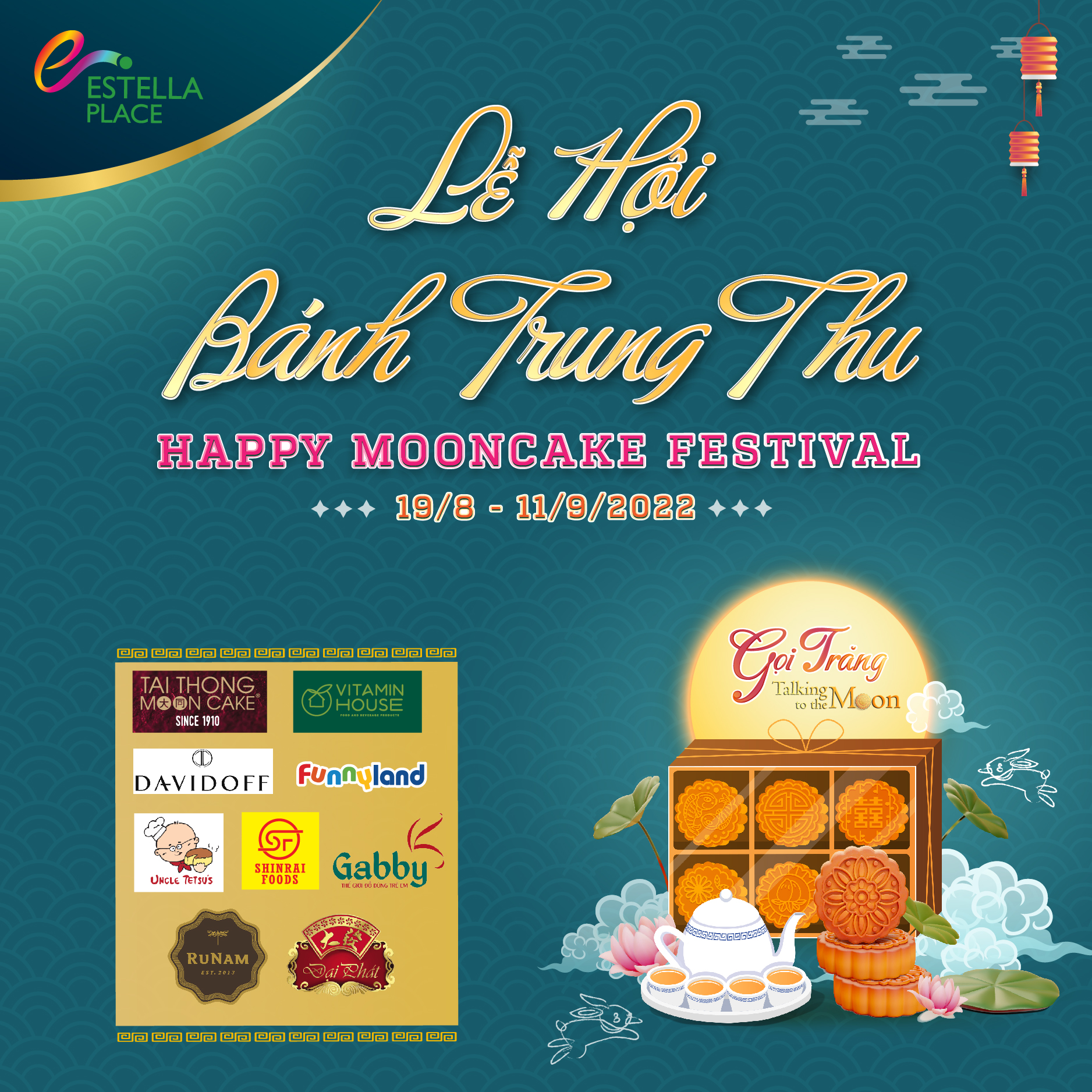 🥮HAPPY MOONCAKE FESTIVAL –  TASTE THE MOONLIGHT🥮