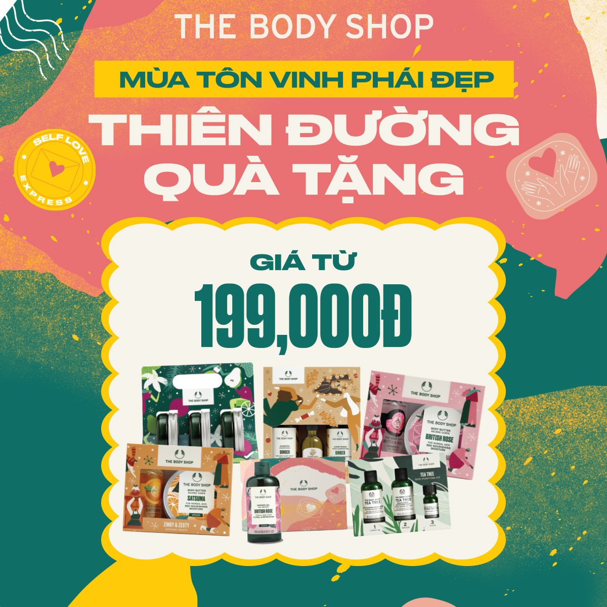 🎁FIND YOUR FAVOURITE VIETNAMESE WOMEN’S DAY GIFT AT ‘LAND OF GIFTS’ THE BODY SHOP🎁