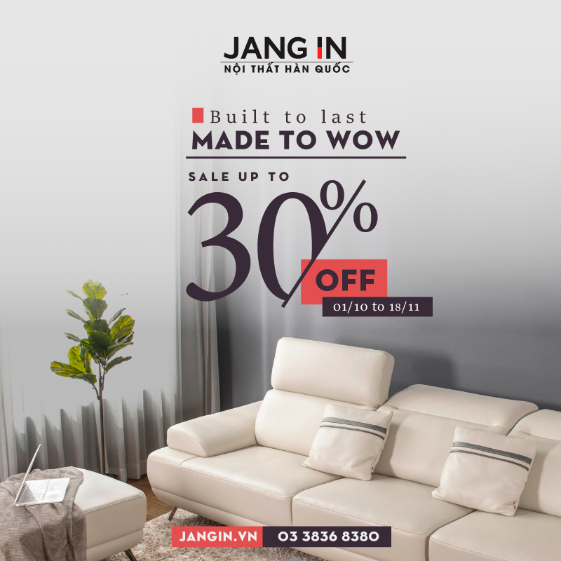 💥💥💥OCTOBER PROMOTION – DISCOUNT UP TO 30% OF KOREAN FURNITURE PRODUCTS