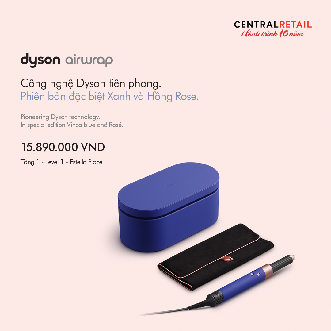 SPECIAL EDITION OF DYSON AIRWRAP IN VINCA BLUE/ ROSE🥰🥰🥰
