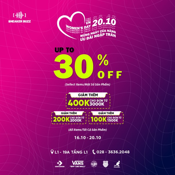 🌷VN WOMEN'S DAY – GREAT DEALS🌷