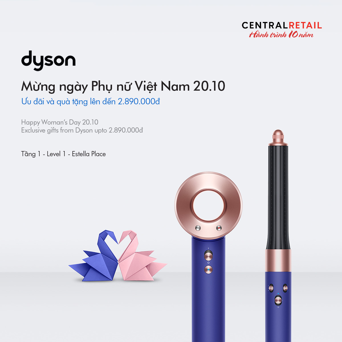 💗HAPPY VIETNAMESE WOMEN'S DAY WITH DYSON