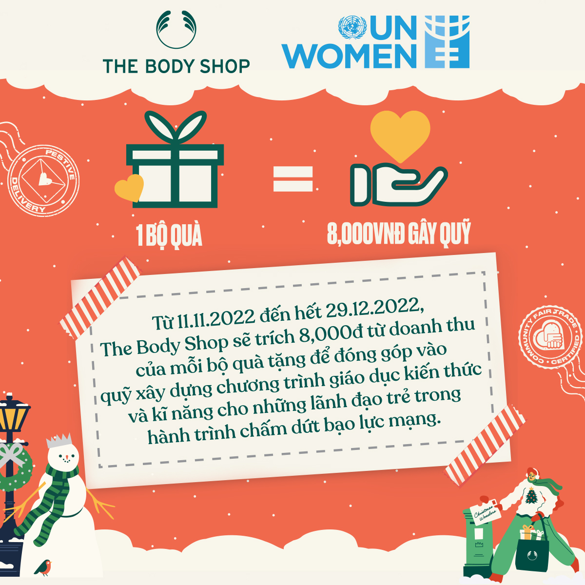 THE BODY SHOP – FIGHTING AGAINST CYBER-BULLYING ON THIS CHRISTMAS