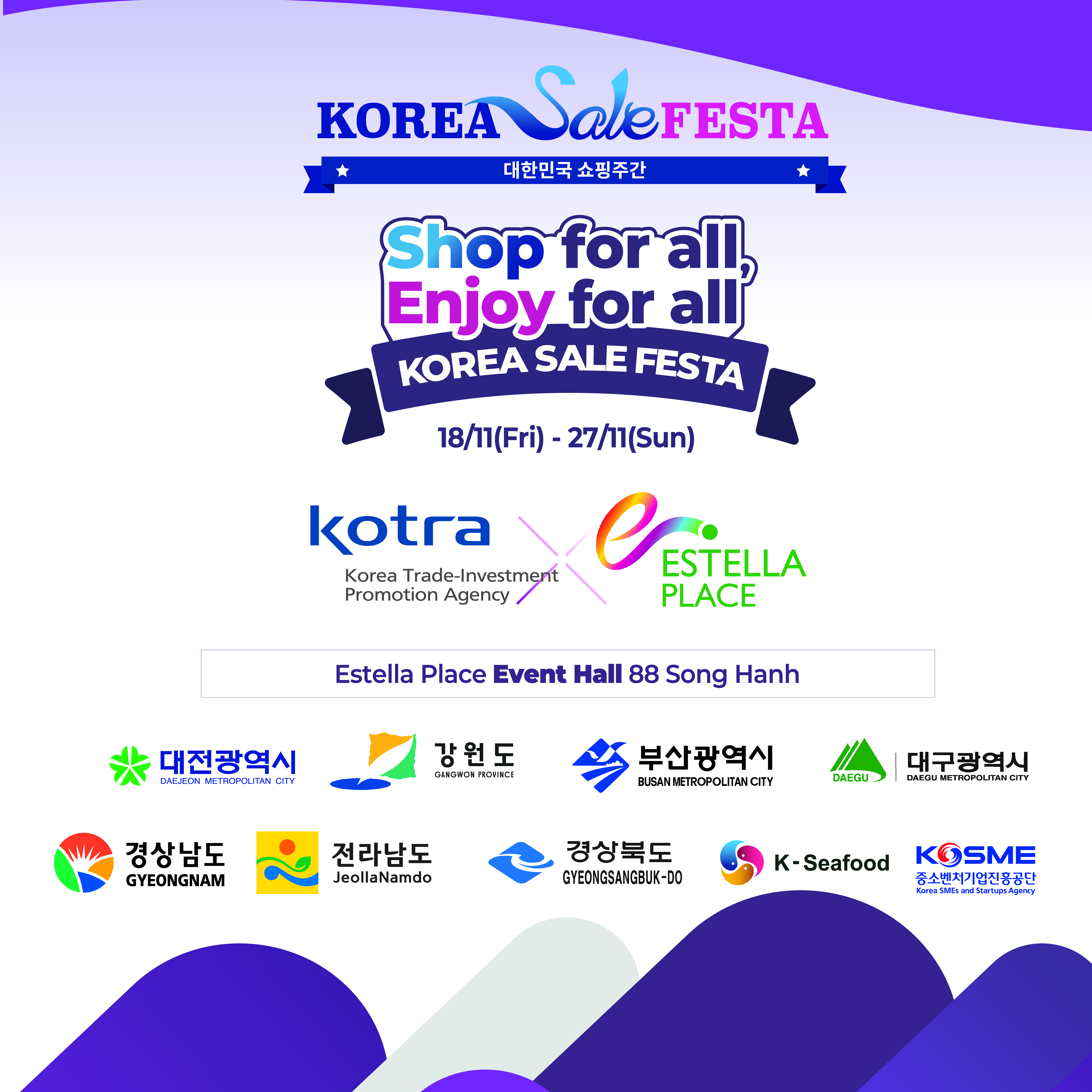 🎉KOREA SALE FESTA​ 2022 IN HCMC