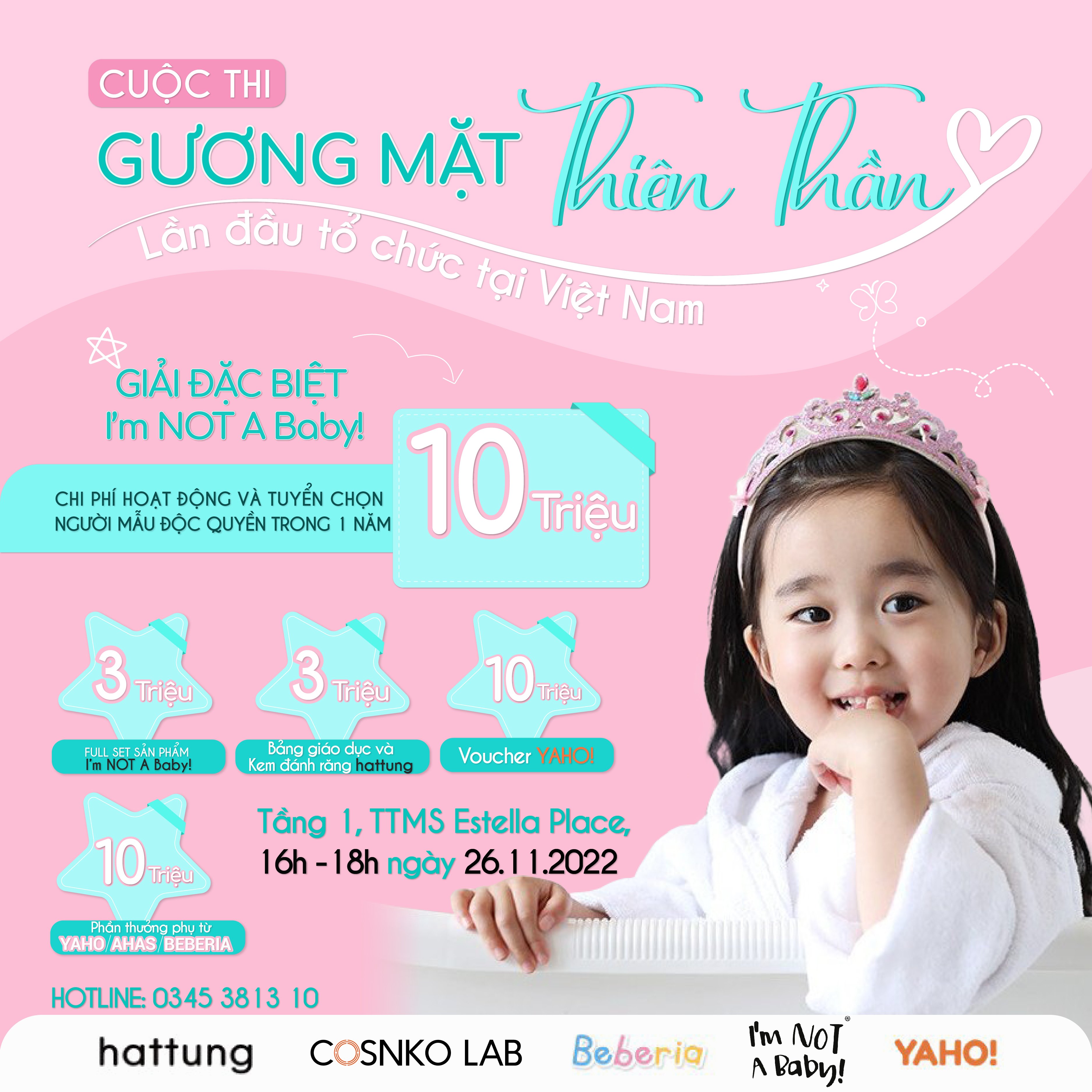 “FACE OF ANGEL” contest – FIRST ORGANIZED IN VIETNAM✨