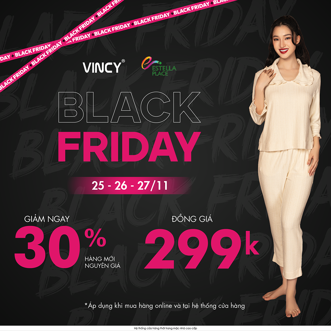 VINCY HOT SALE ON BLACK FRIDAY