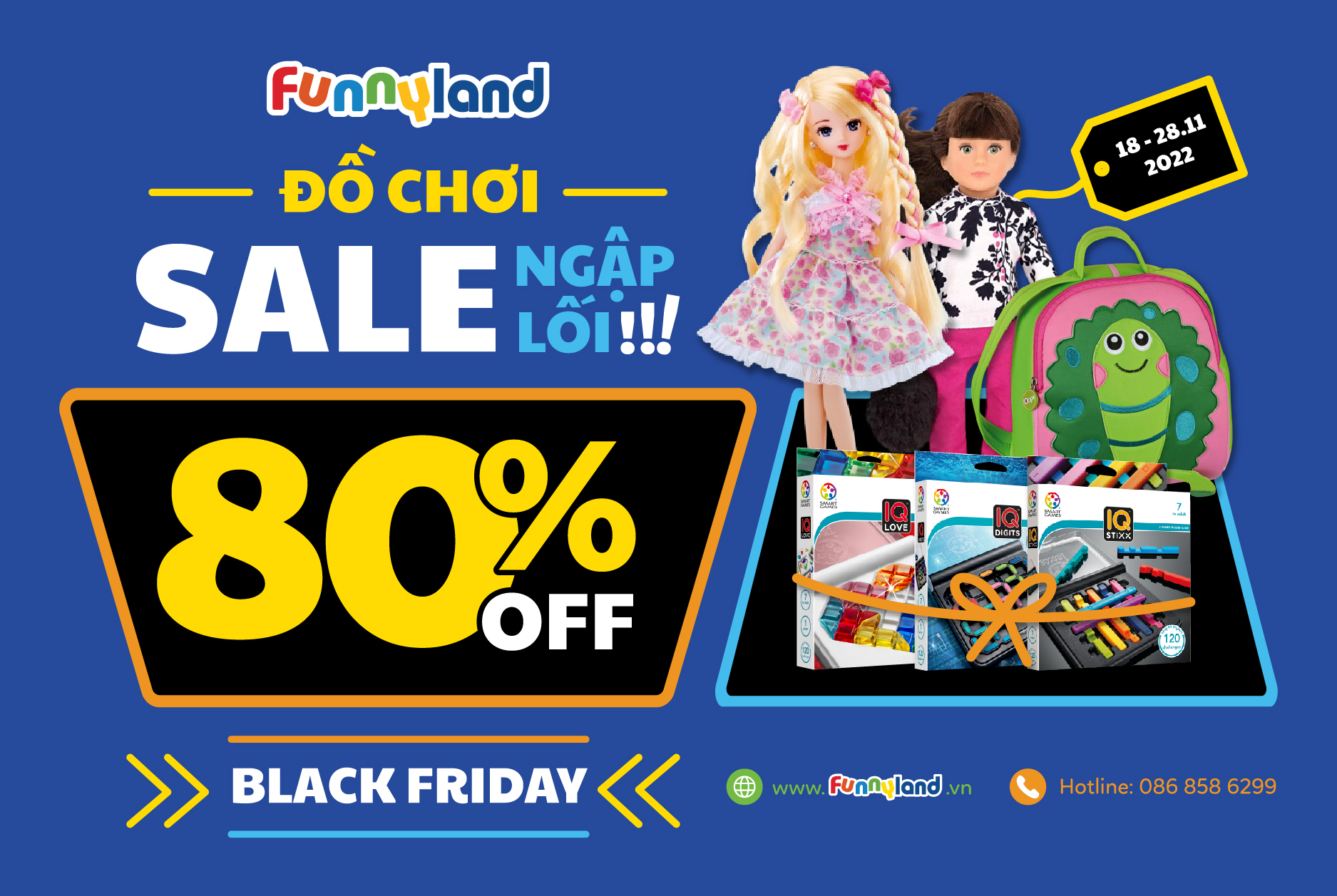 🔥BLACK FRIDAY SALE UP TO 80% AT FUNNYLAND TOY STORE🔥