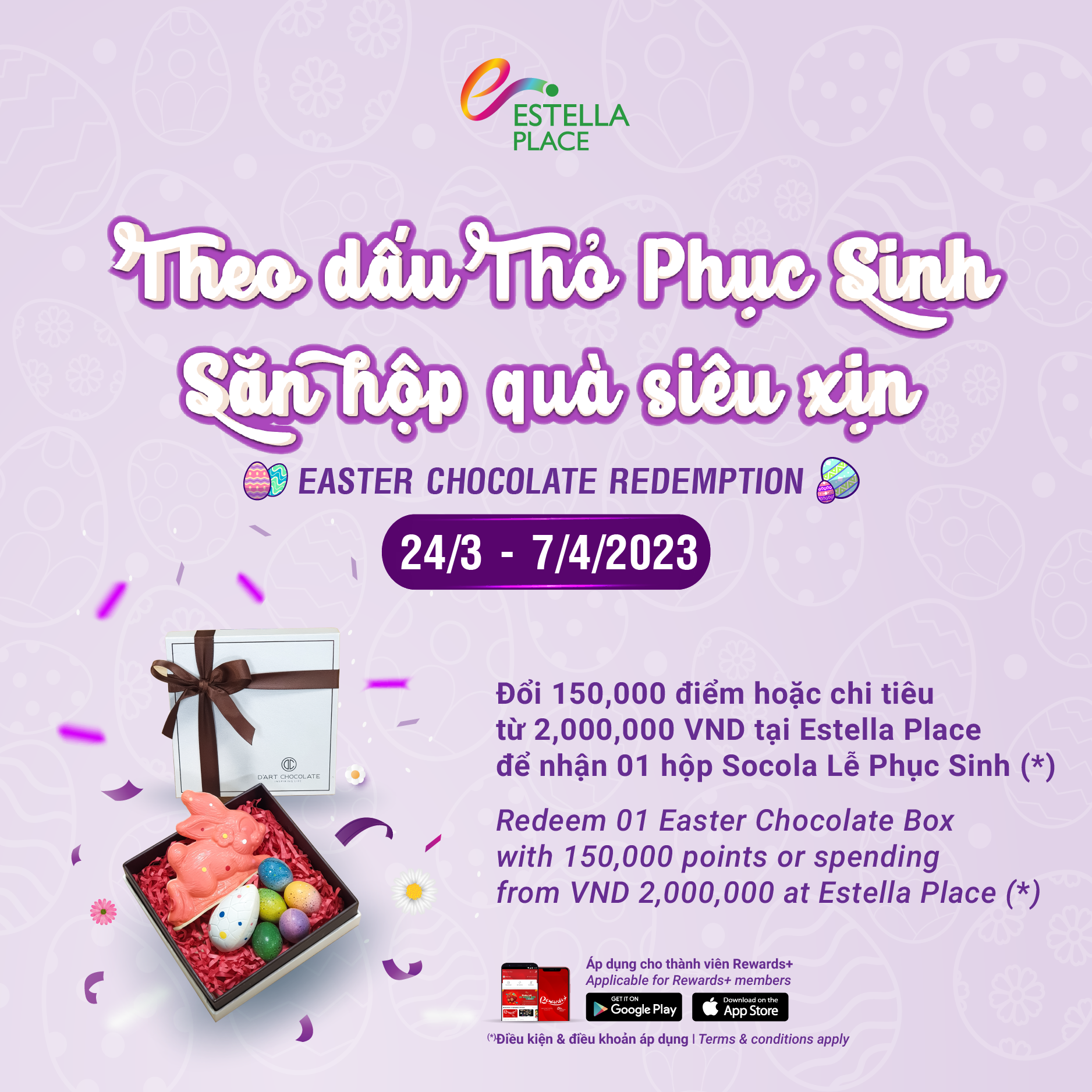🎁🎁🎁EASTER CHOCOLATE REDEMPTION