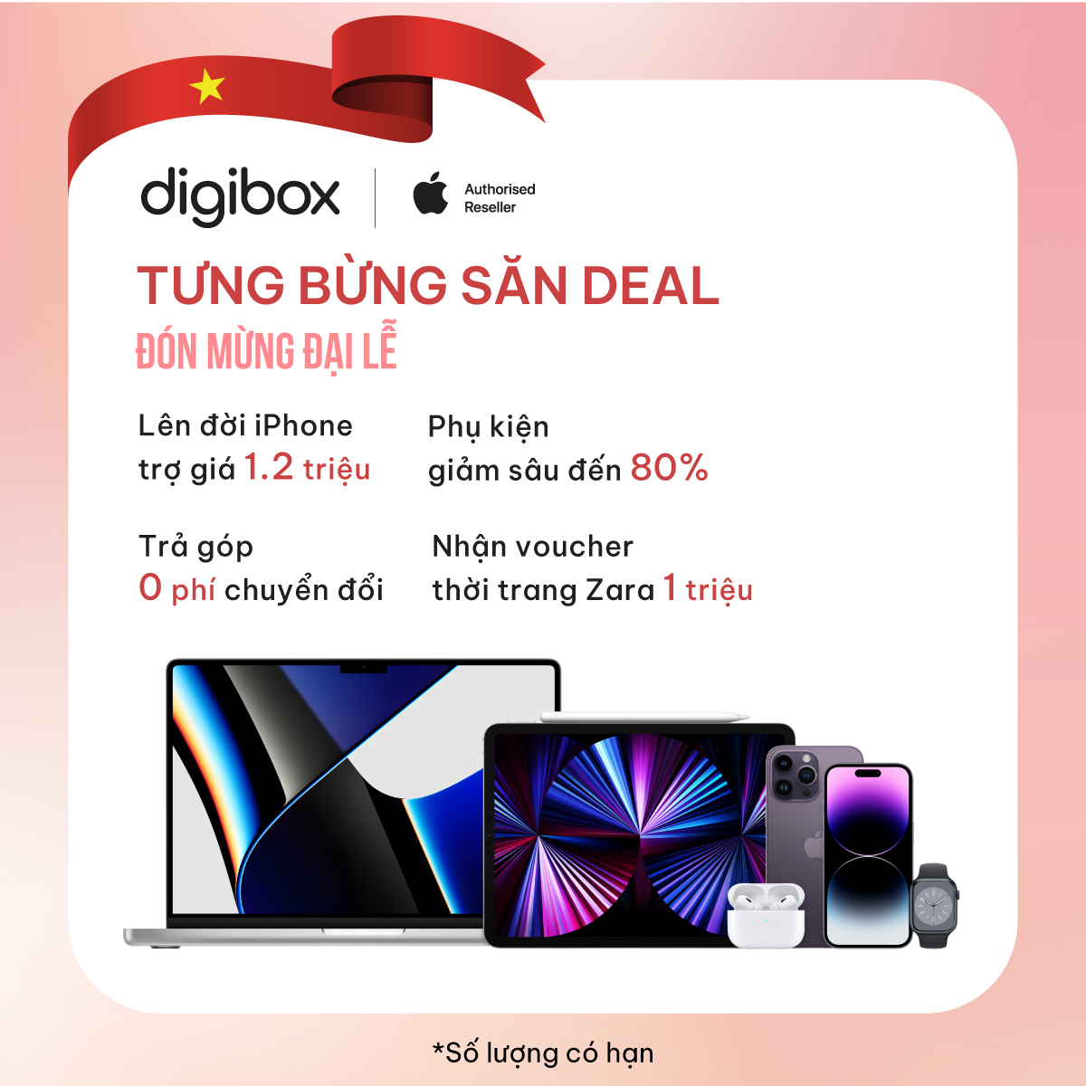 GREAT DEALS FOR VIETNAM LIBERATION HOLIDAYS