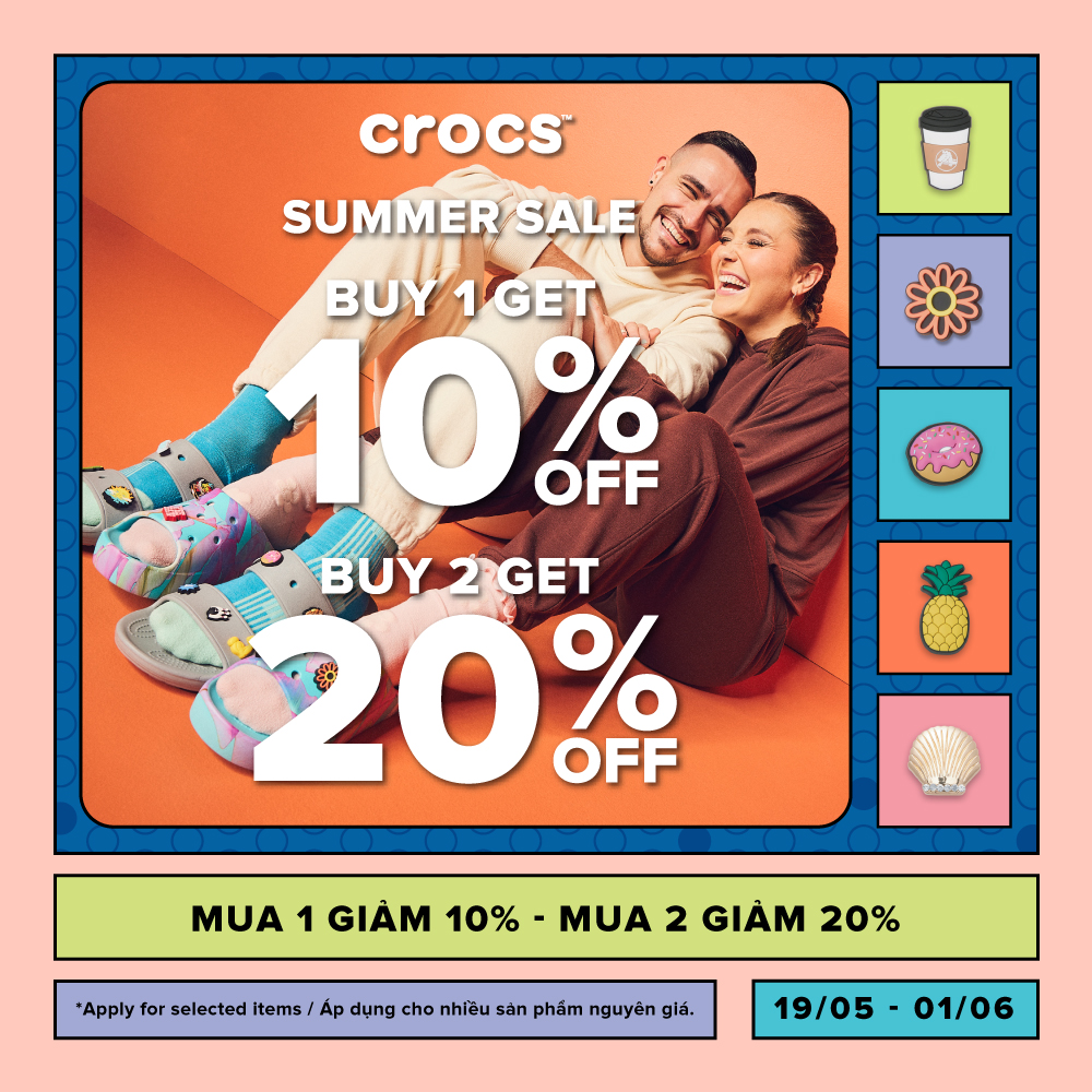 🌟CROCS SUMMER SALE🌟BUY MORE, SAVE MORE