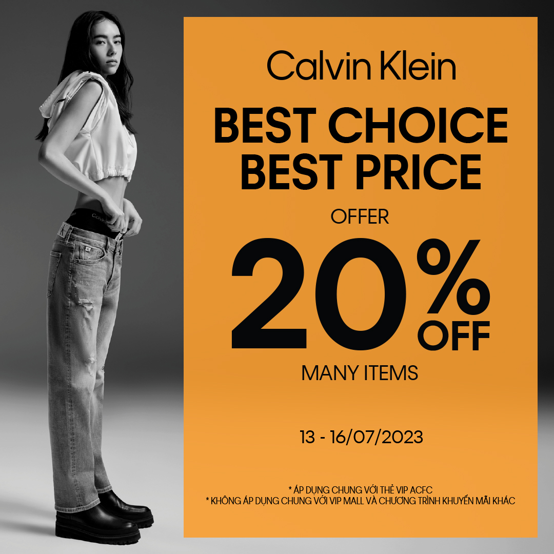 💥CALVIN KLEIN BEST CHOICE - BEST PRICE - 20% OFF MANY ITEMS💥