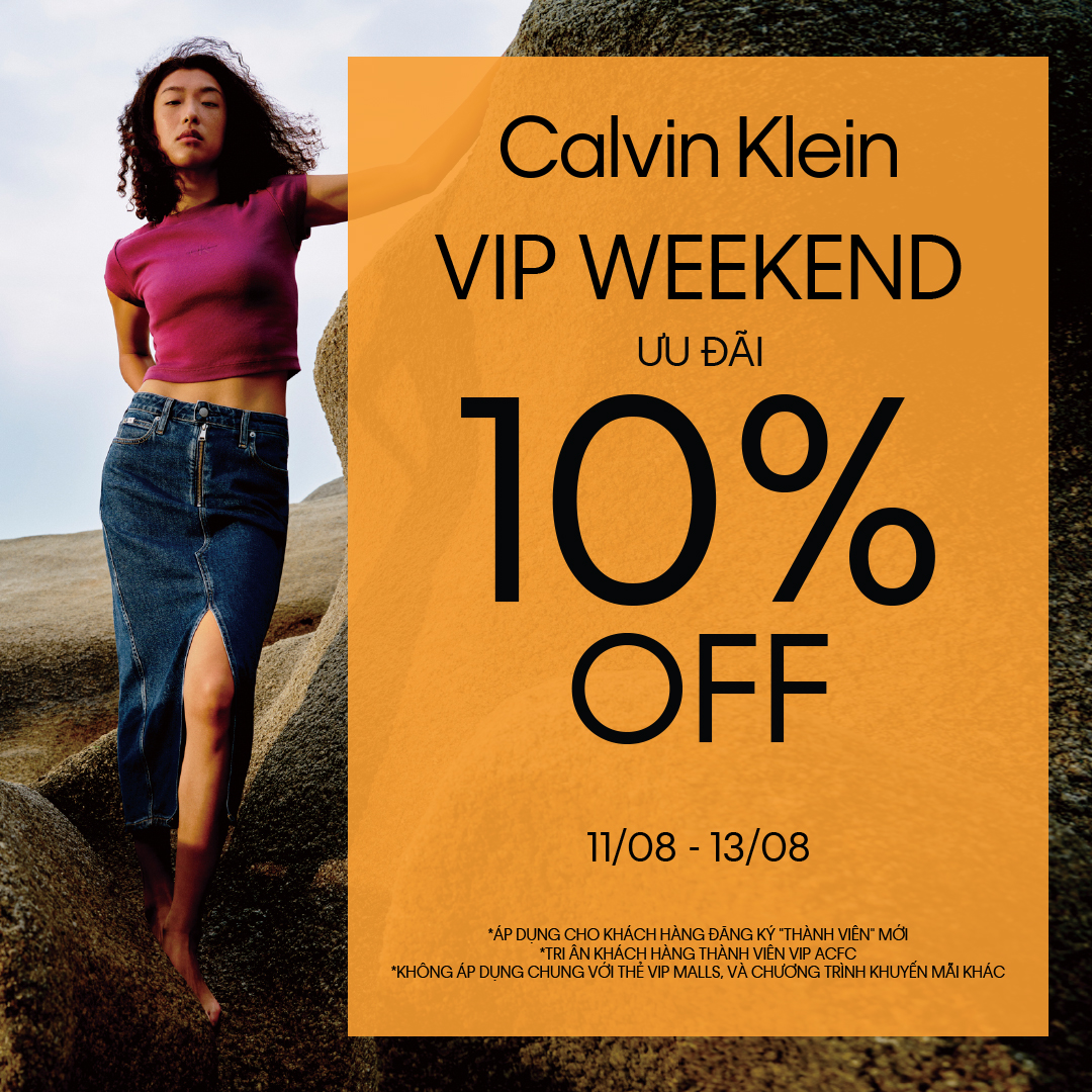 🔥CALVIN KLEIN - VIP WEEKEND🔥