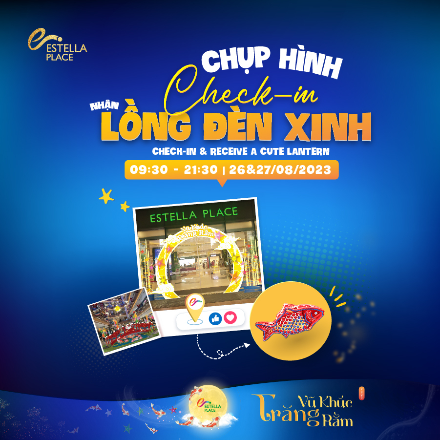 🌟CHECK-IN & RECEIVE A CUTE LANTERN🌟