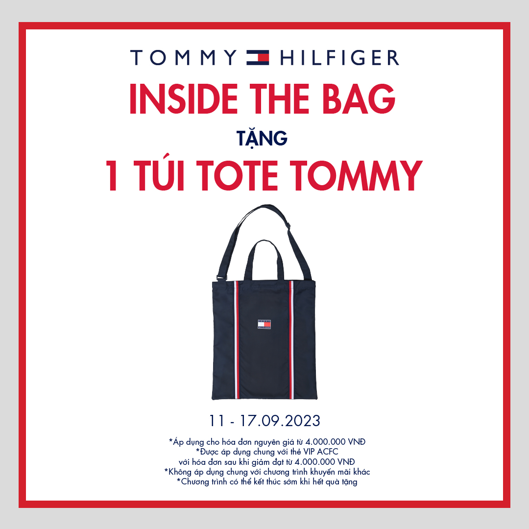 🎁TOMMY HILFIGER - INSIDE THE BAG🎁