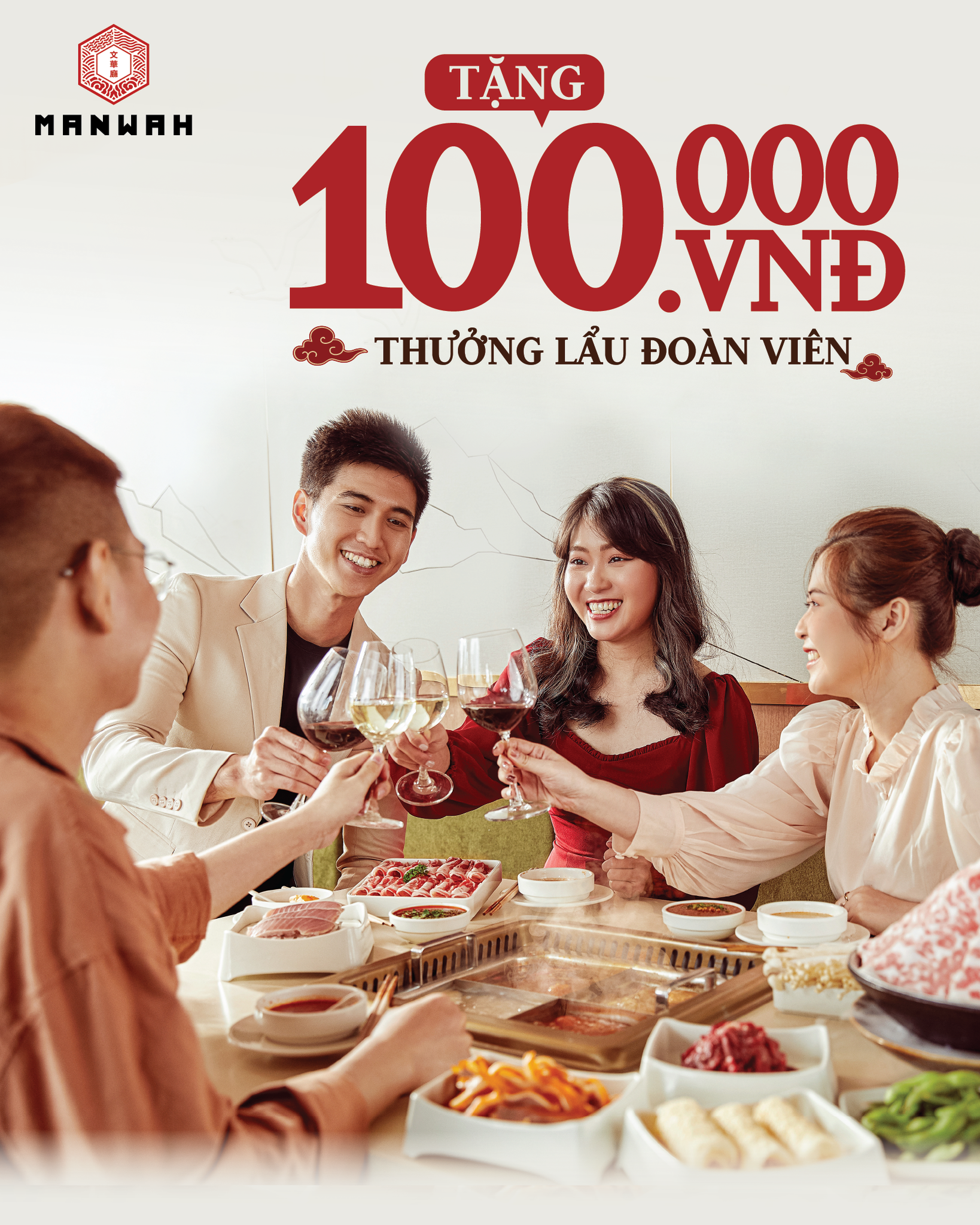 🍲ĐOÀN VIÊN THƯỞNG LẨU🍲 - TẶNG NGAY COUPON 100.000Đ