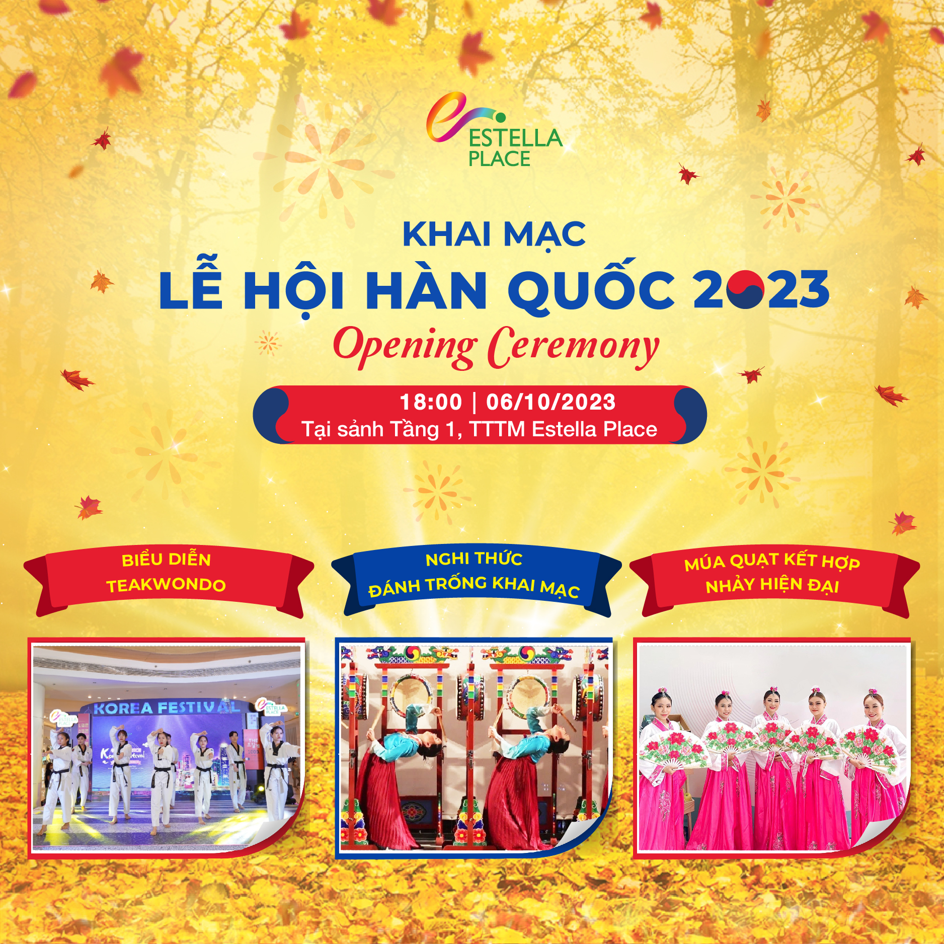 🎊GRAND OPENING CEREMONY OF KOREA FESTIVAL 2023🎊
