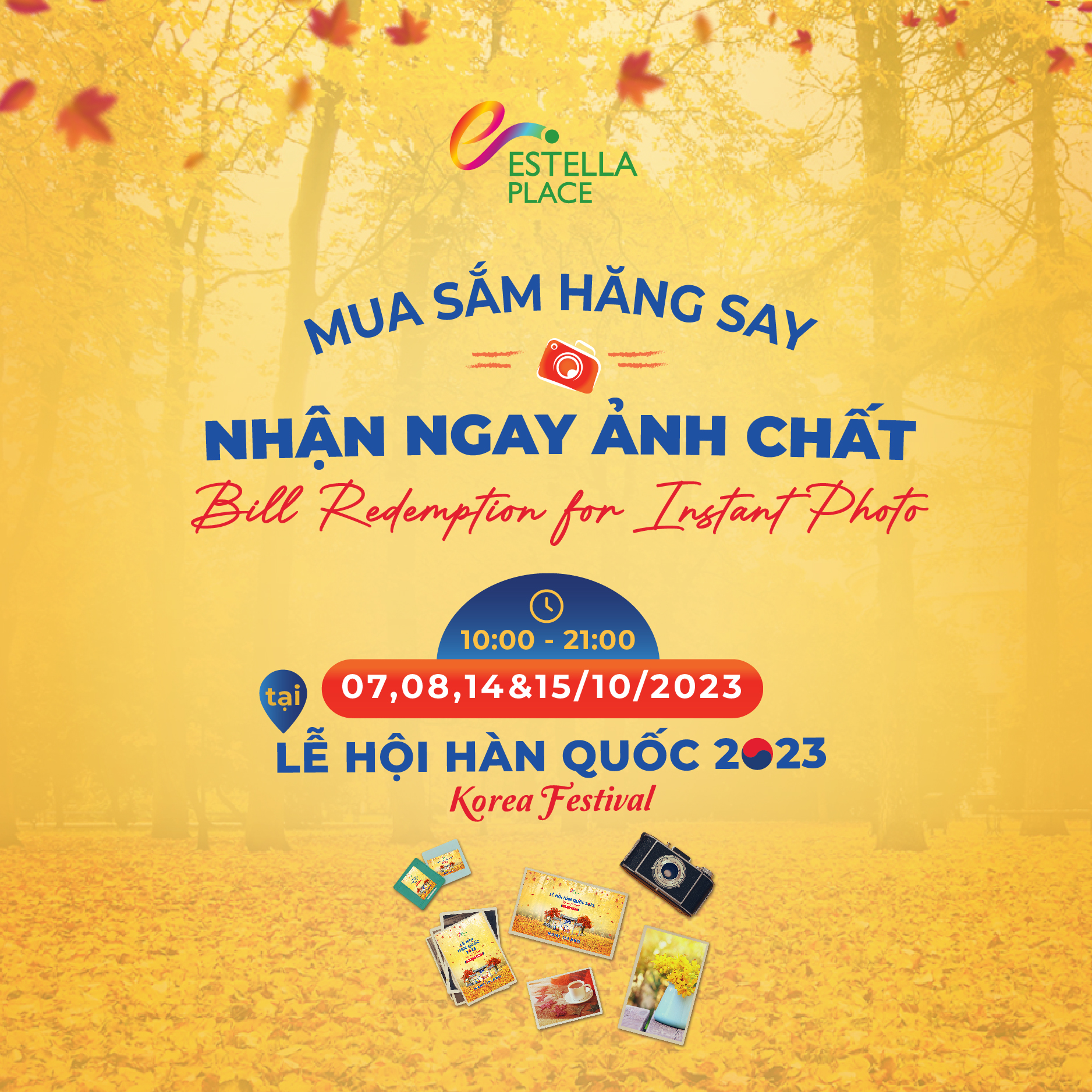 BILL REDEMPTION FOR INSTANT PHOTO