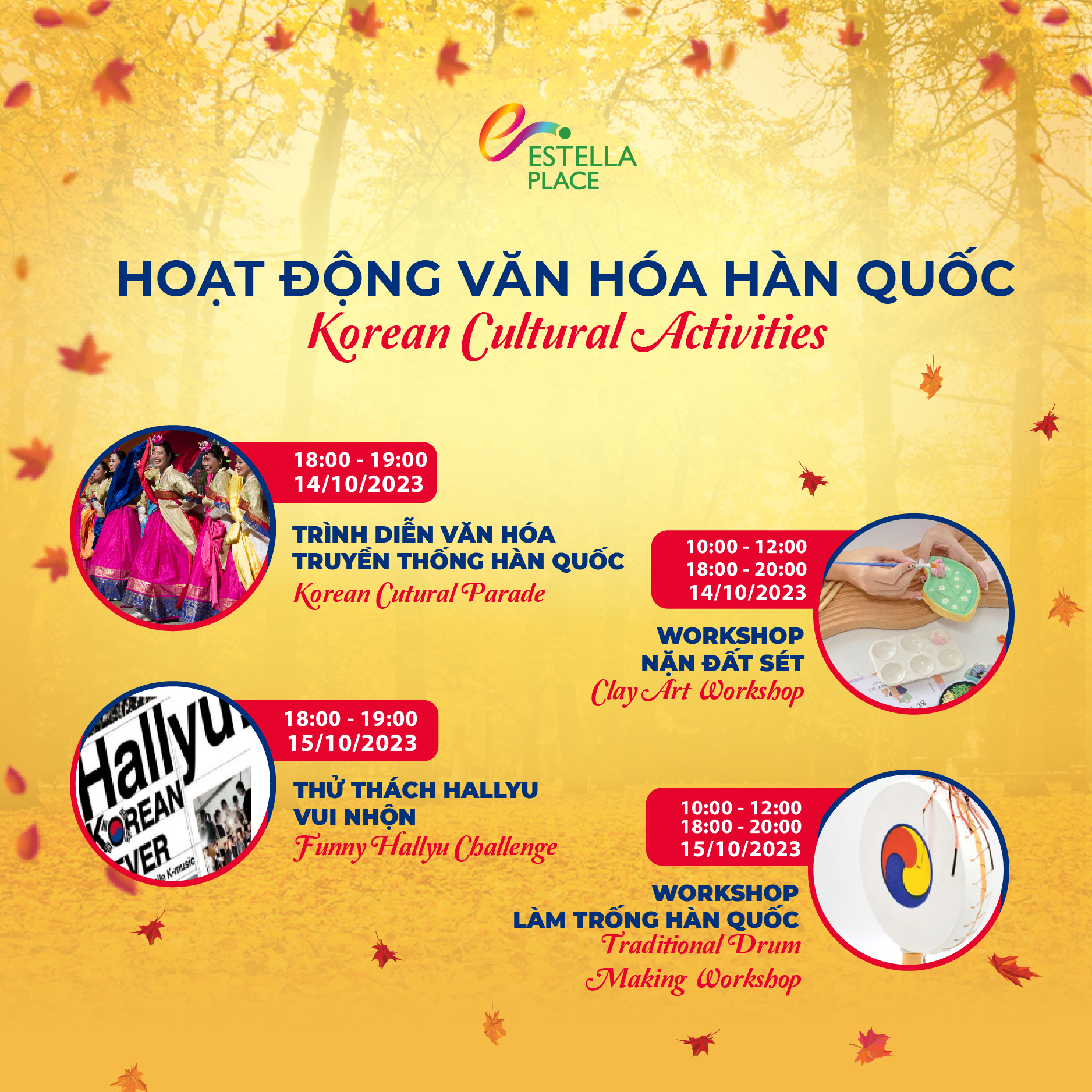🌟KOREAN CULTURE ACTIVITIES SCHEDULE🌟