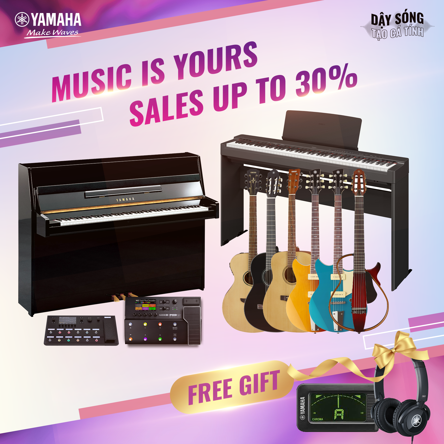 🎹YAMAHA DAY 2023: MUSIC IS YOURS - VÌ ÂM NHẠC DÀNH CHO TẤT CẢ