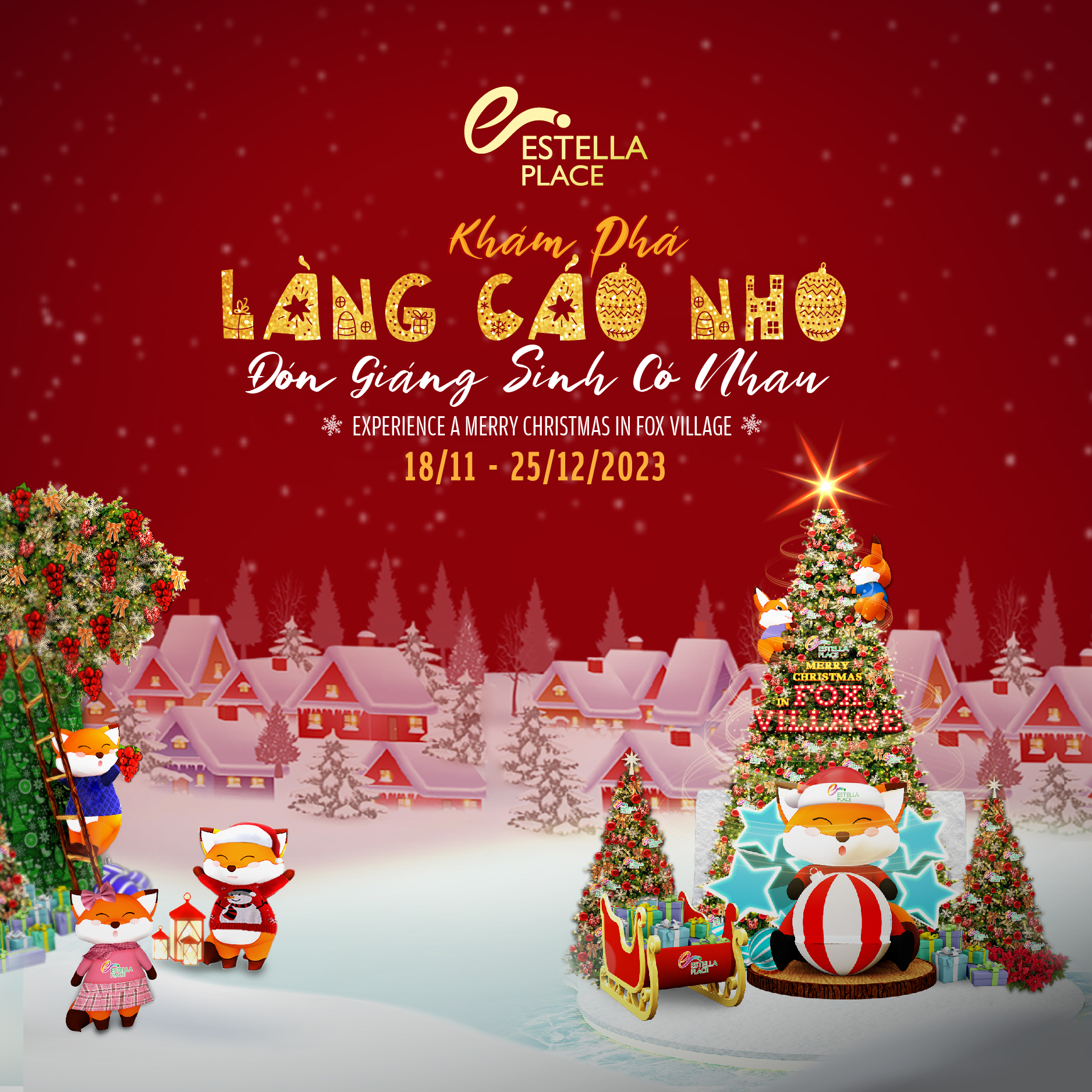 Khám Phá Làng CÁO NHO🦊🍇– Đón Giáng Sinh CÓ NHAU🎄🥰