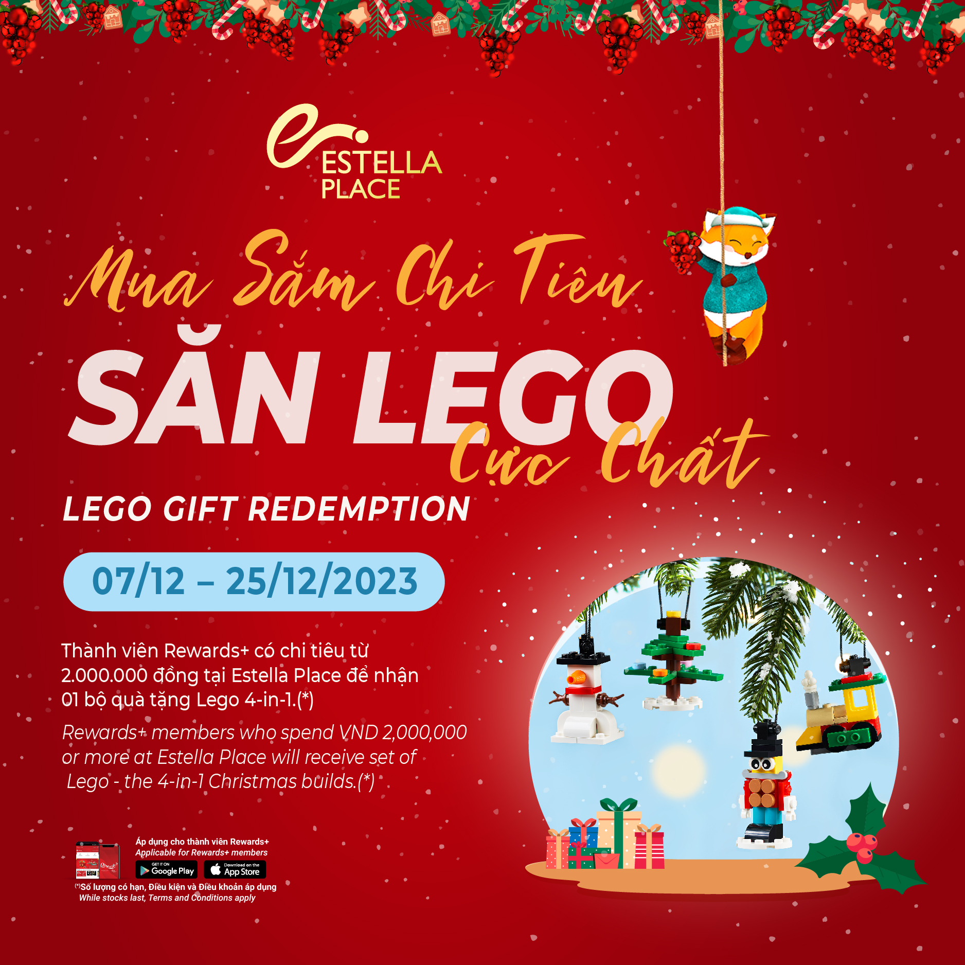 LEGO GIFT REDEMPTION