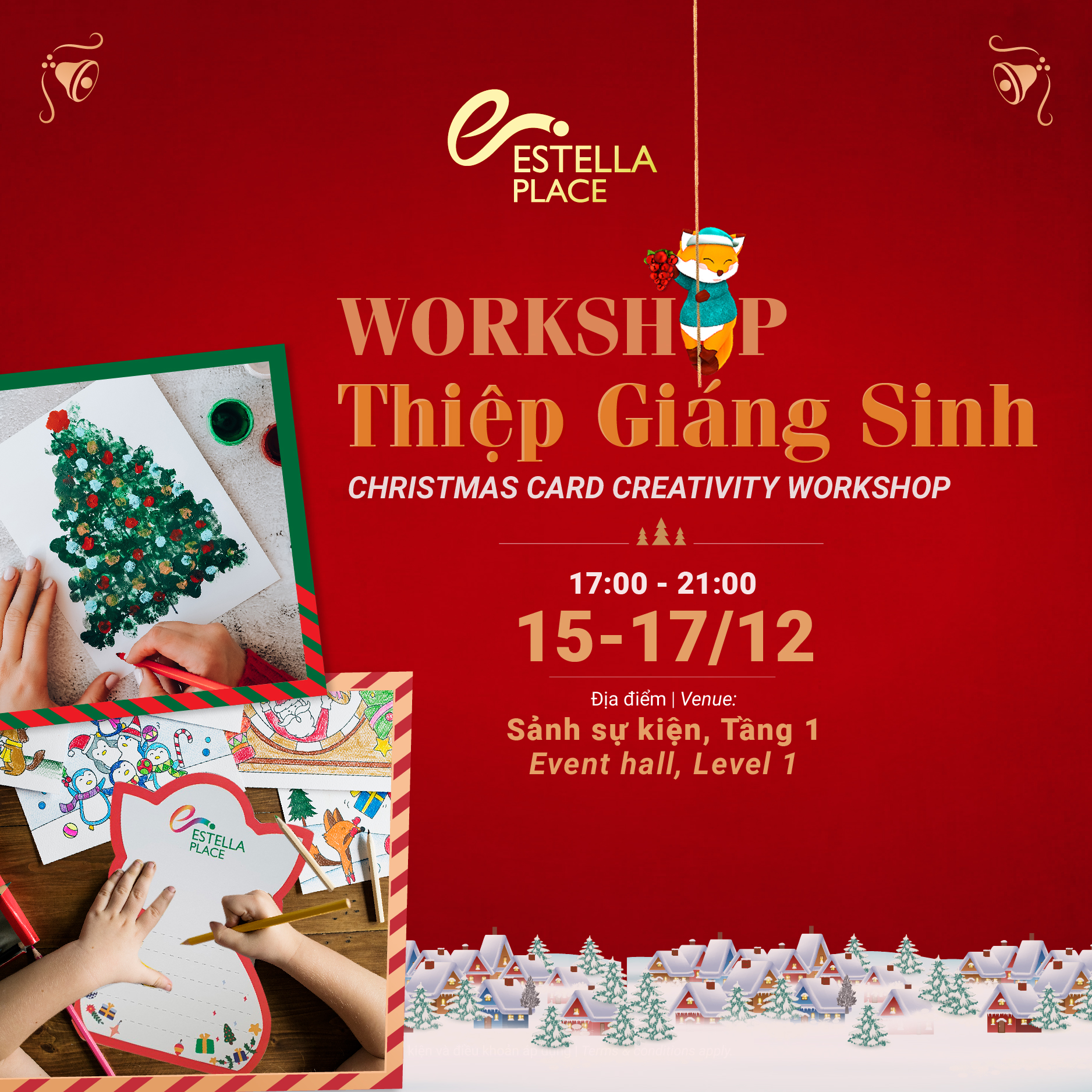 [FREE WORKSHOP] 🦊CHRISTMAS CARD CREATIVITY🦊