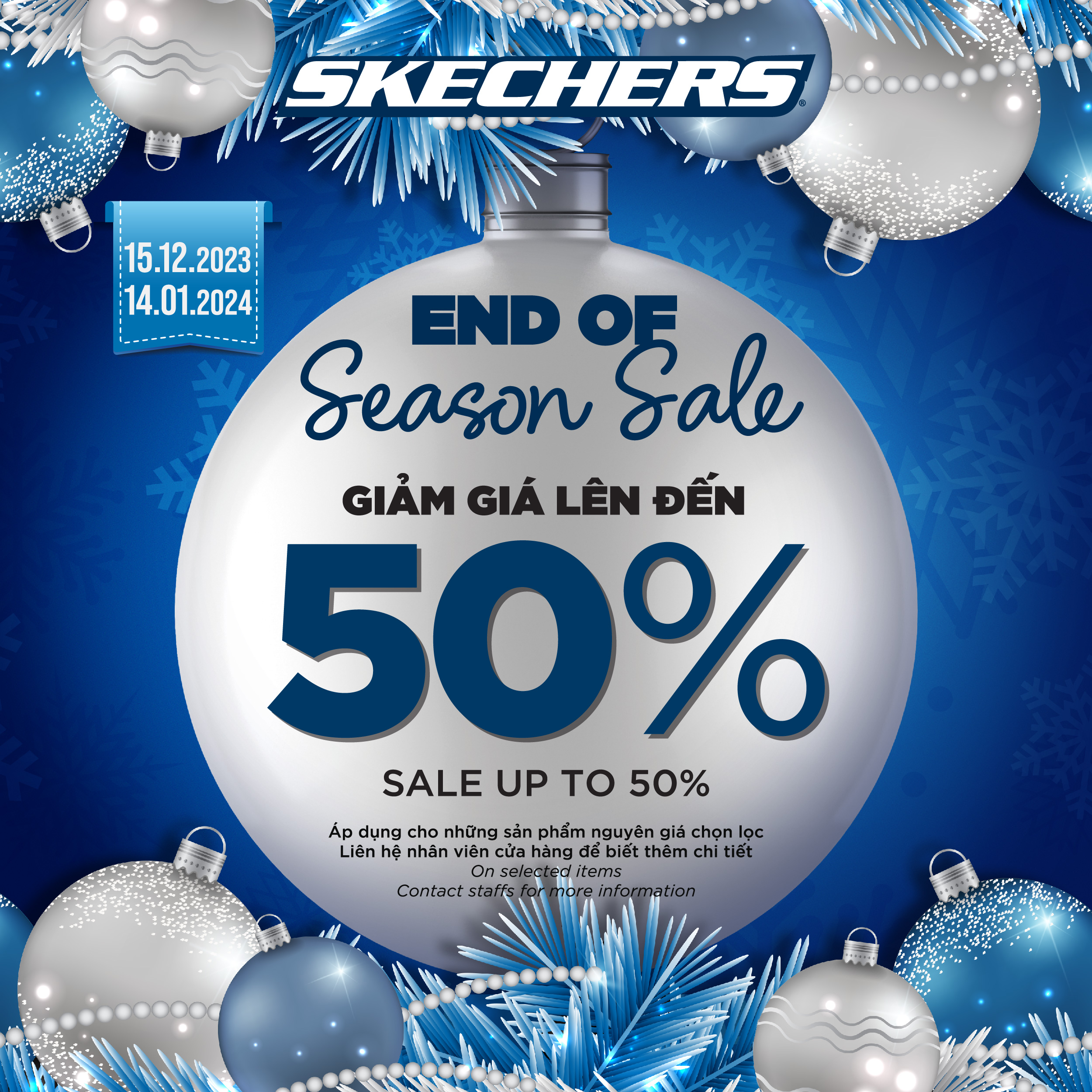 END OF SEASON SALE – SALE UP TO 50%