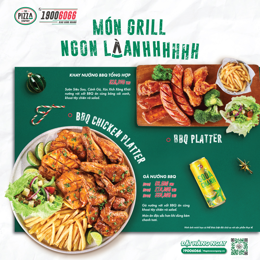 🍕ĐẠI TIỆC GRILL - CHILL NGON LÀANHHH🍕