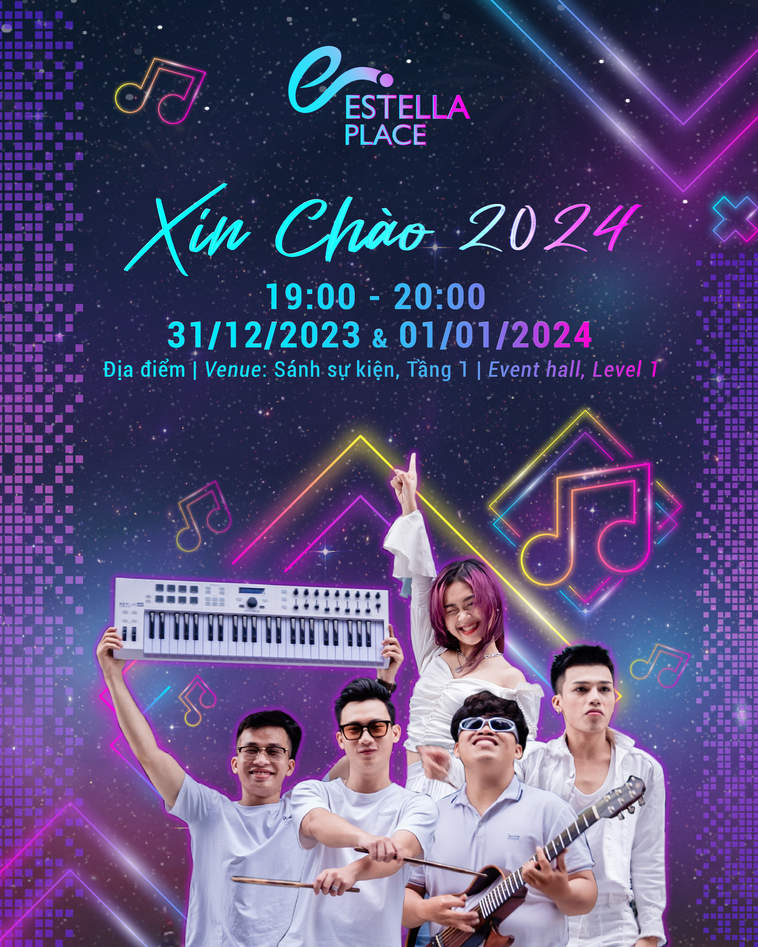 🎊GET READY FOR THE NEW YEAR🎊AT ESTELLA PLACE