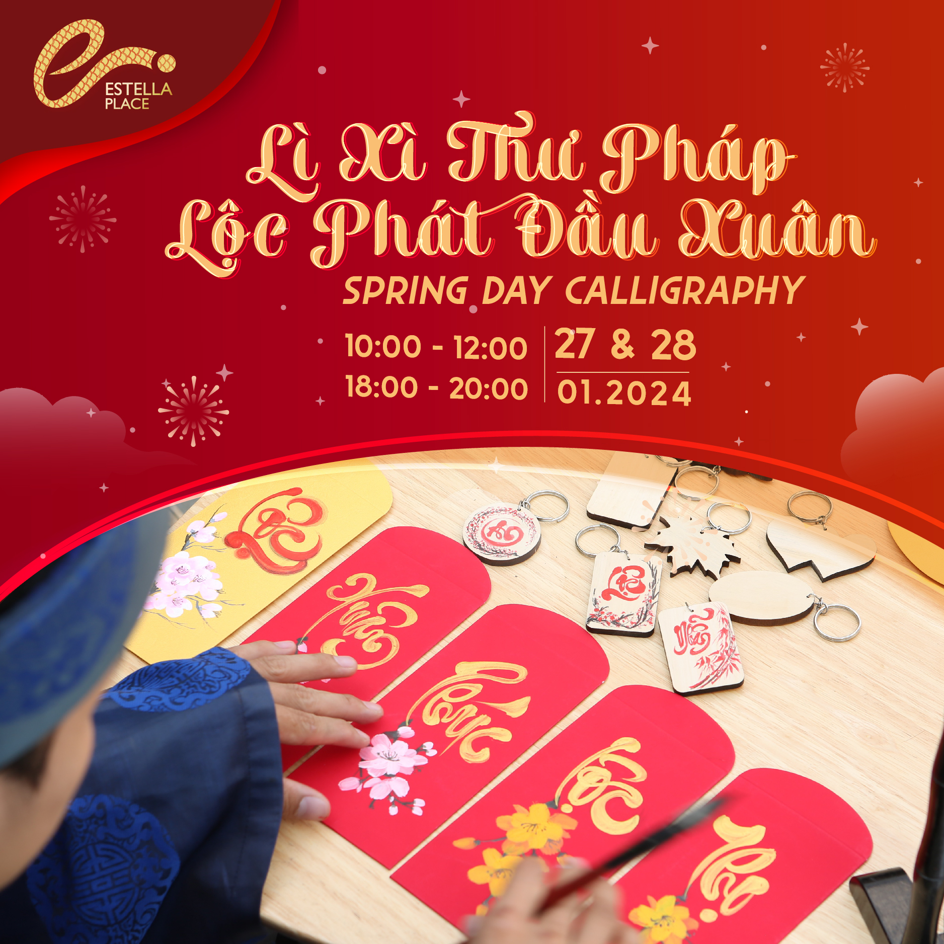 [CHECK-IN & RECEIVE A GIFT] SPRING DAY CALLIGRAPHY