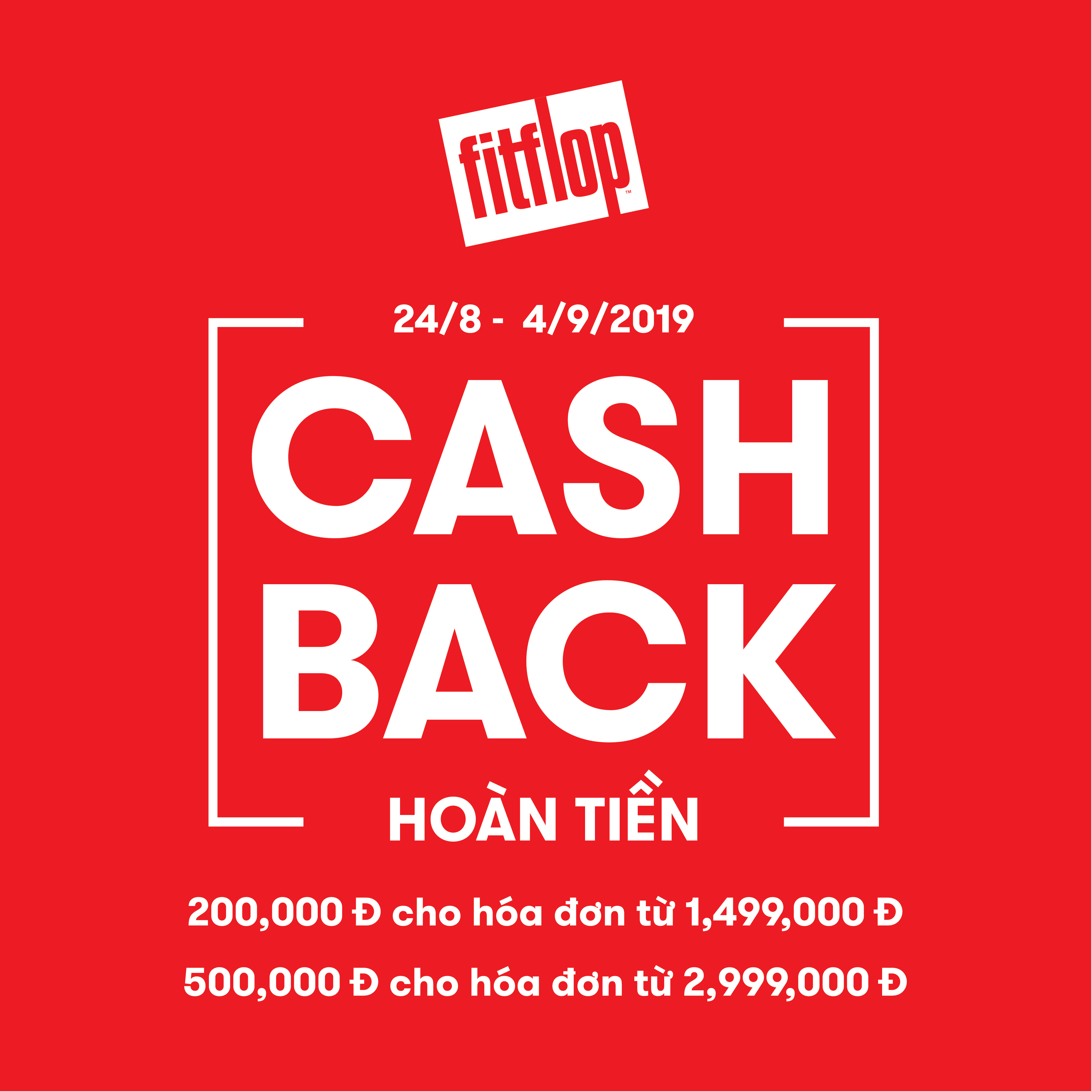 WELCOME SEPTEMBER WITH THE EXCELLENT CASHBACK PROGRAM FROM FITFLOP AT ESTELLA PLACE