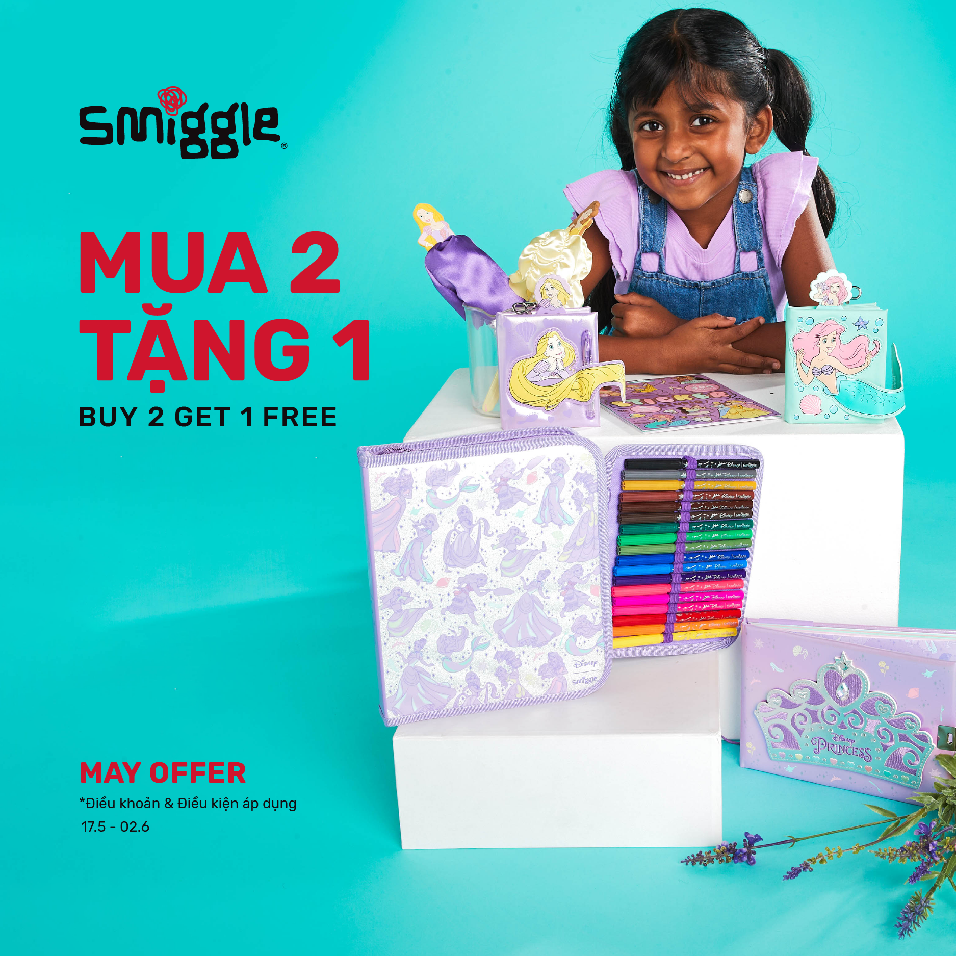 🌟 ĐÓN CƠN BÃO ƯU ĐÃI THÁNG 5 CÙNG SMIGGLE 🌟