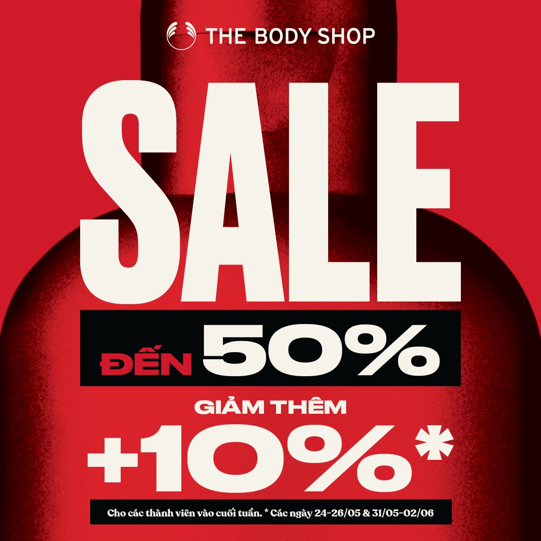 THÁNG NĂM RỰC RỠ VỚI BÃO SALE CÀN QUÉT